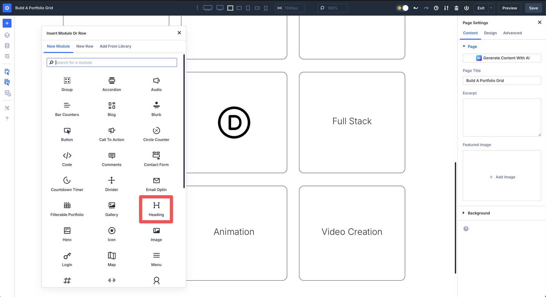 Divi 5 Loop Builder