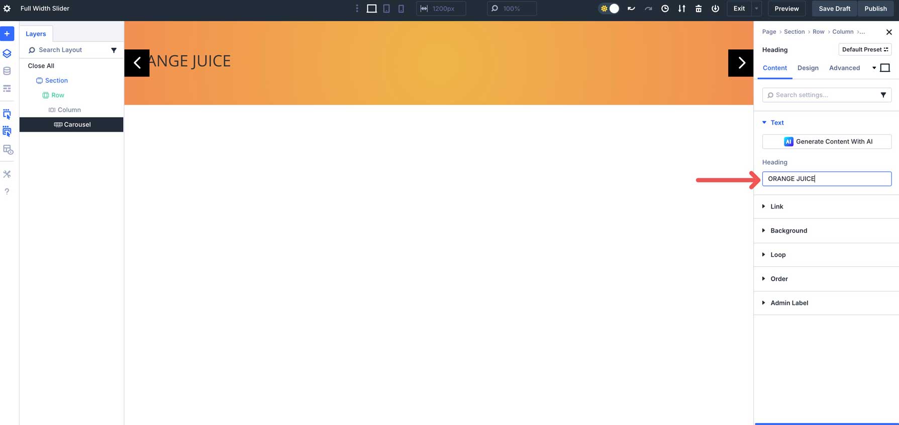 Build a Full Screen/Full Width Slider