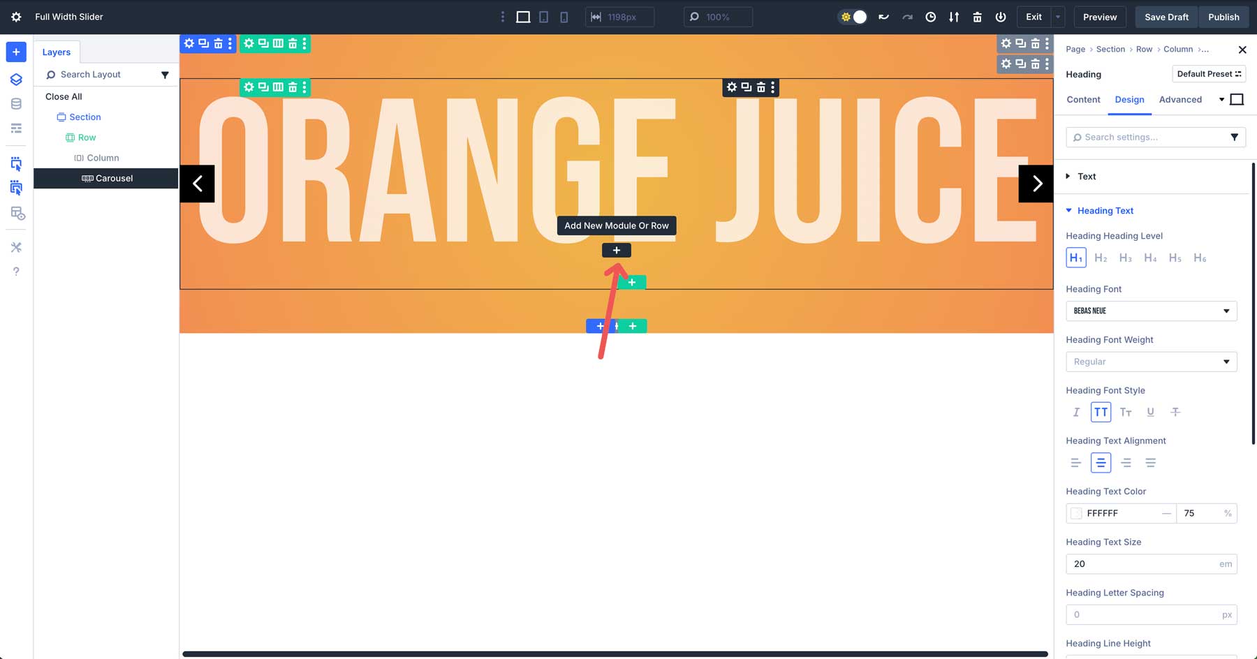 Build a Full Screen/Full Width Slider