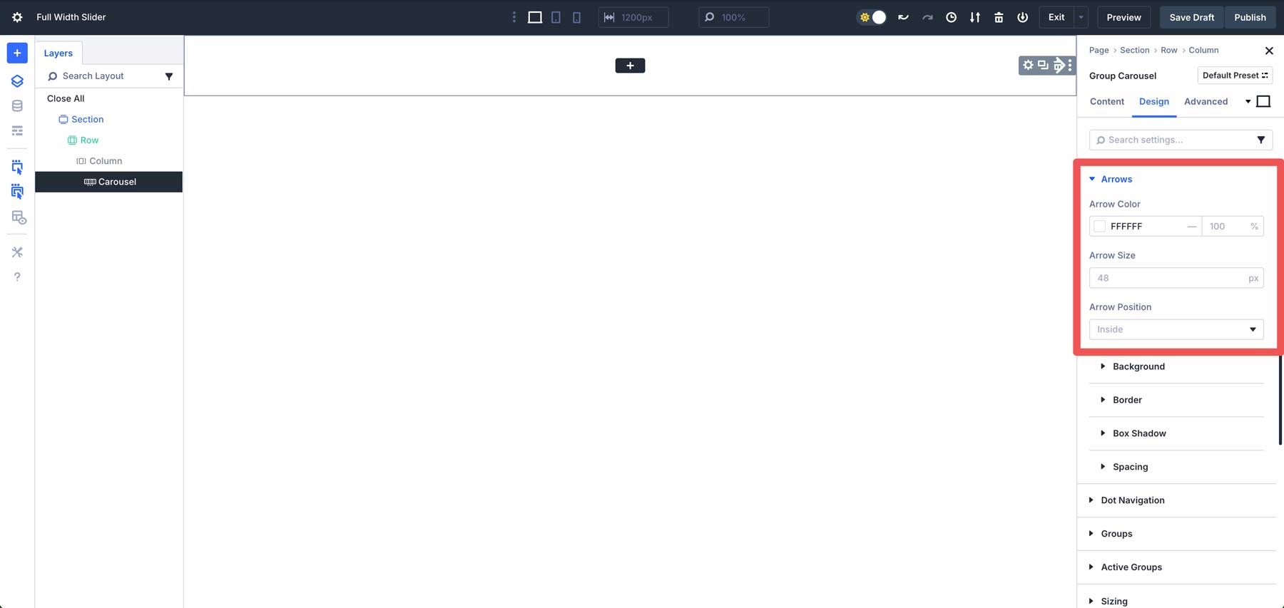 Build a Full Screen/Full Width Slider