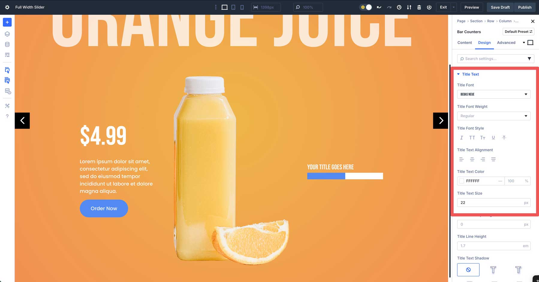 Build a Full Screen/Full Width Slider