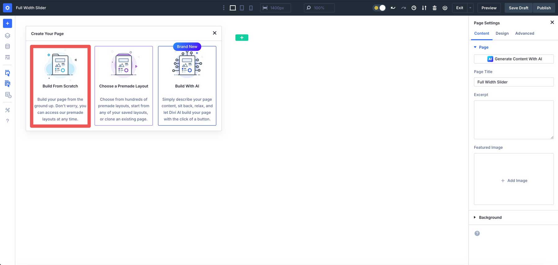Build a Full Screen/Full Width Slider