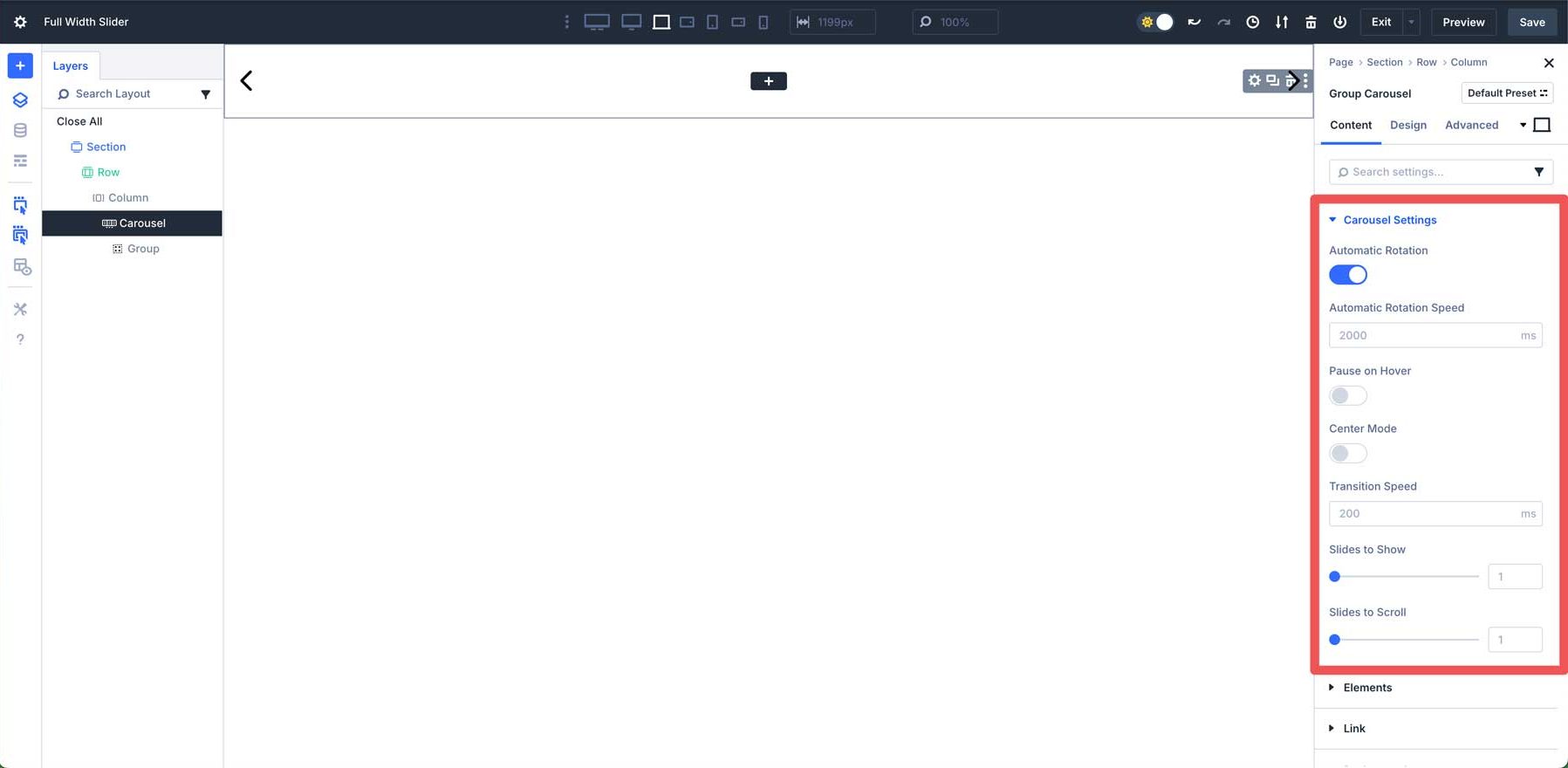 Build a Full Screen/Full Width Slider