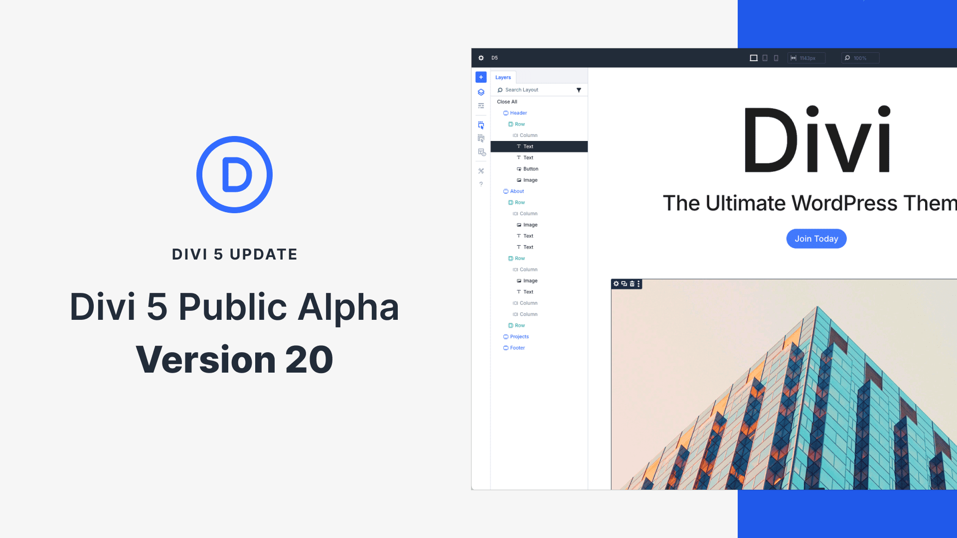 Divi 5 Public Alpha 20: We’re On The Home Stretch