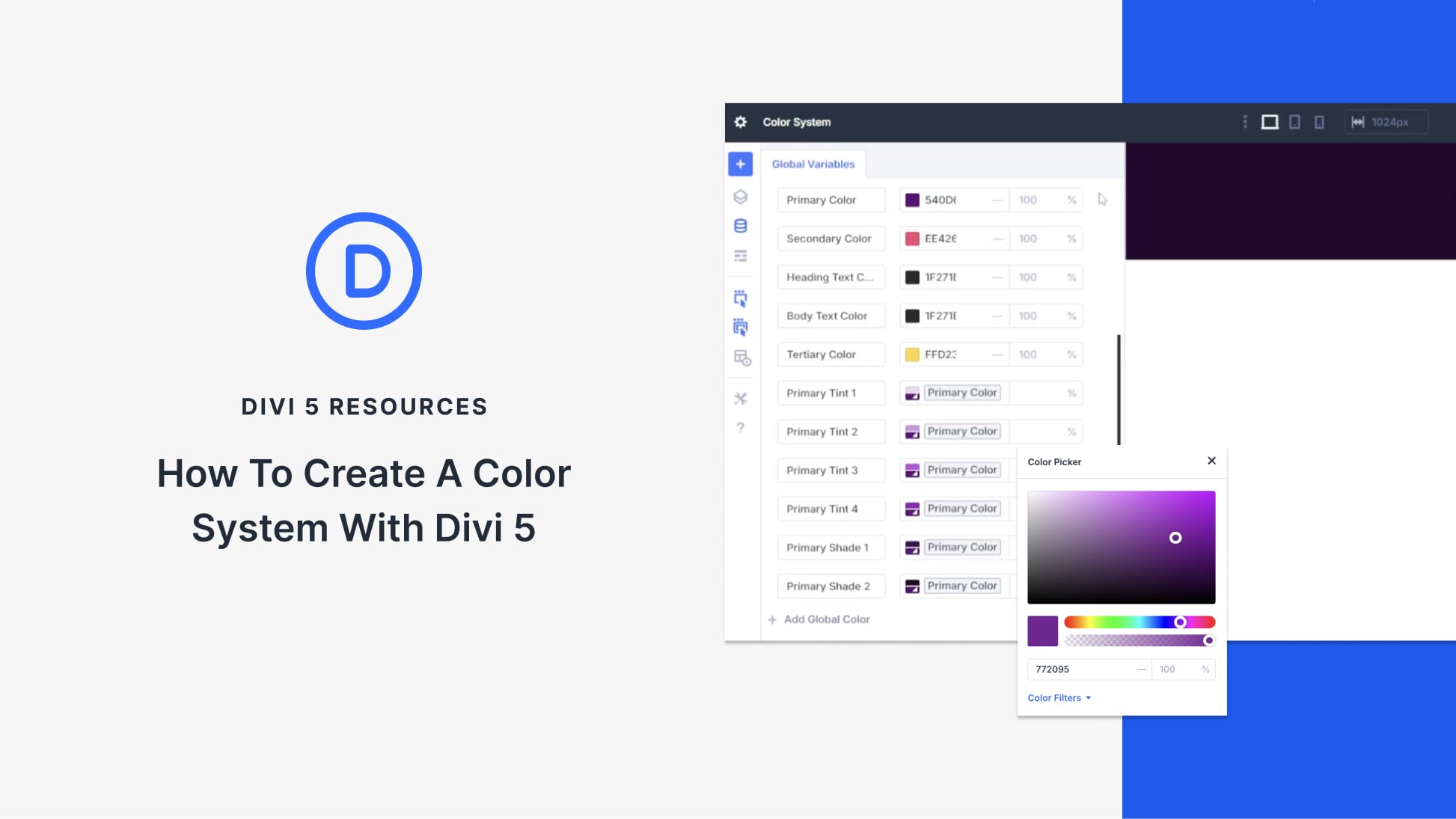 How To Create A Color System With Divi 5