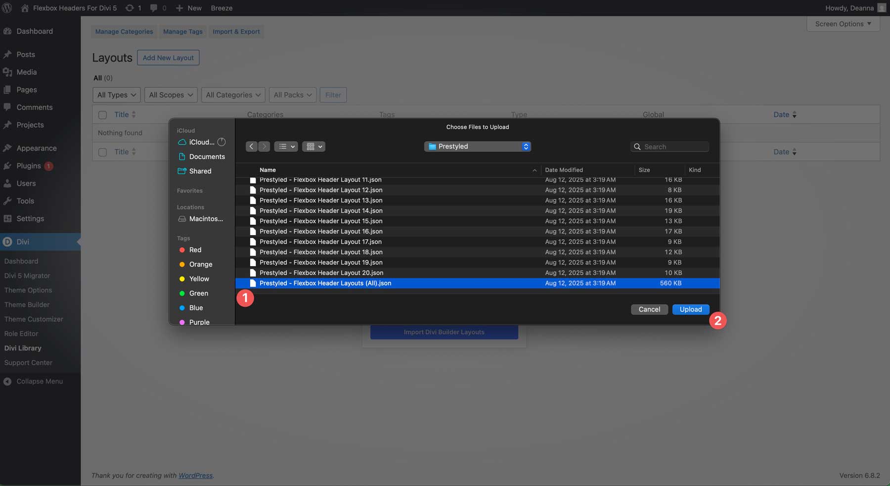 Flexbox Headers For Divi 5