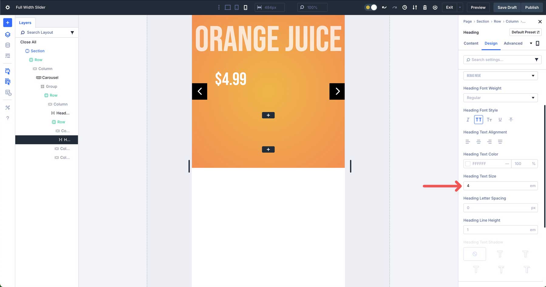 Build a Full Screen/Full Width Slider