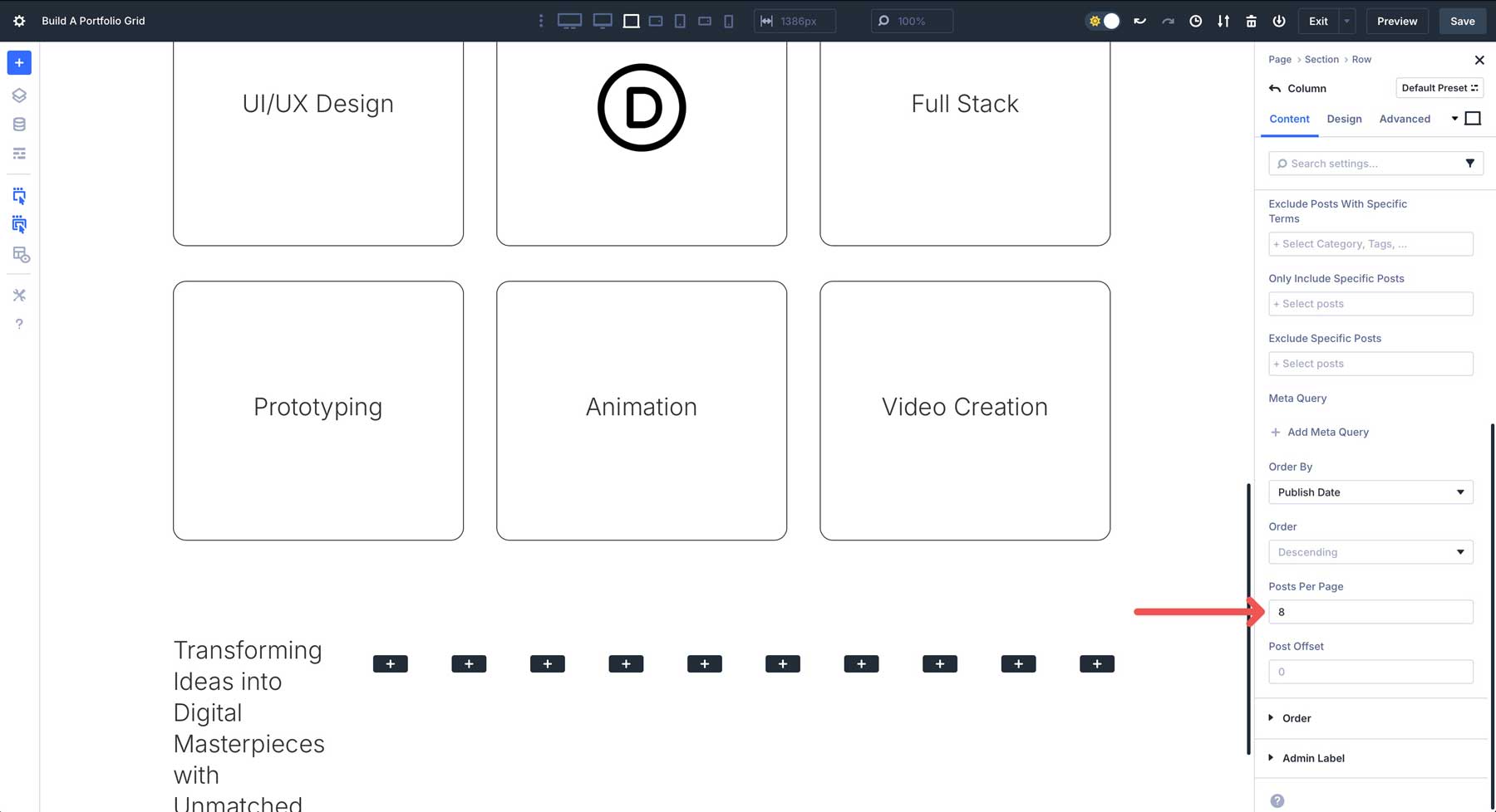 Divi 5 Loop Builder