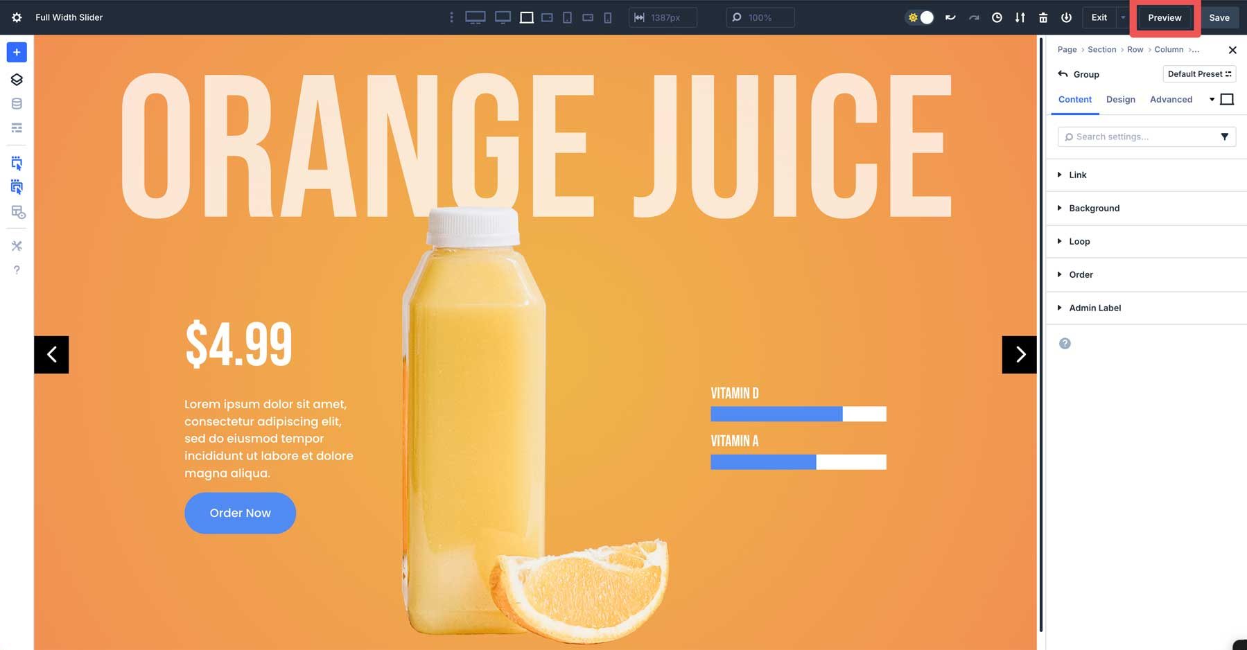 Build a Full Screen/Full Width Slider