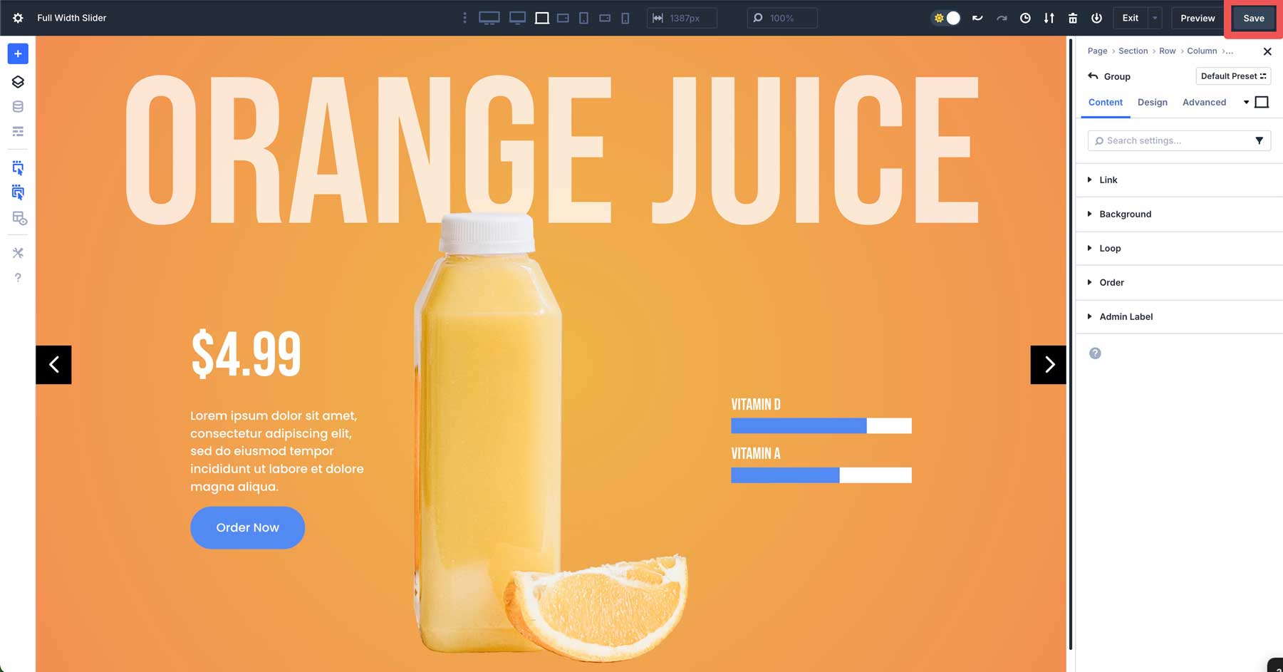 Build a Full Screen/Full Width Slider
