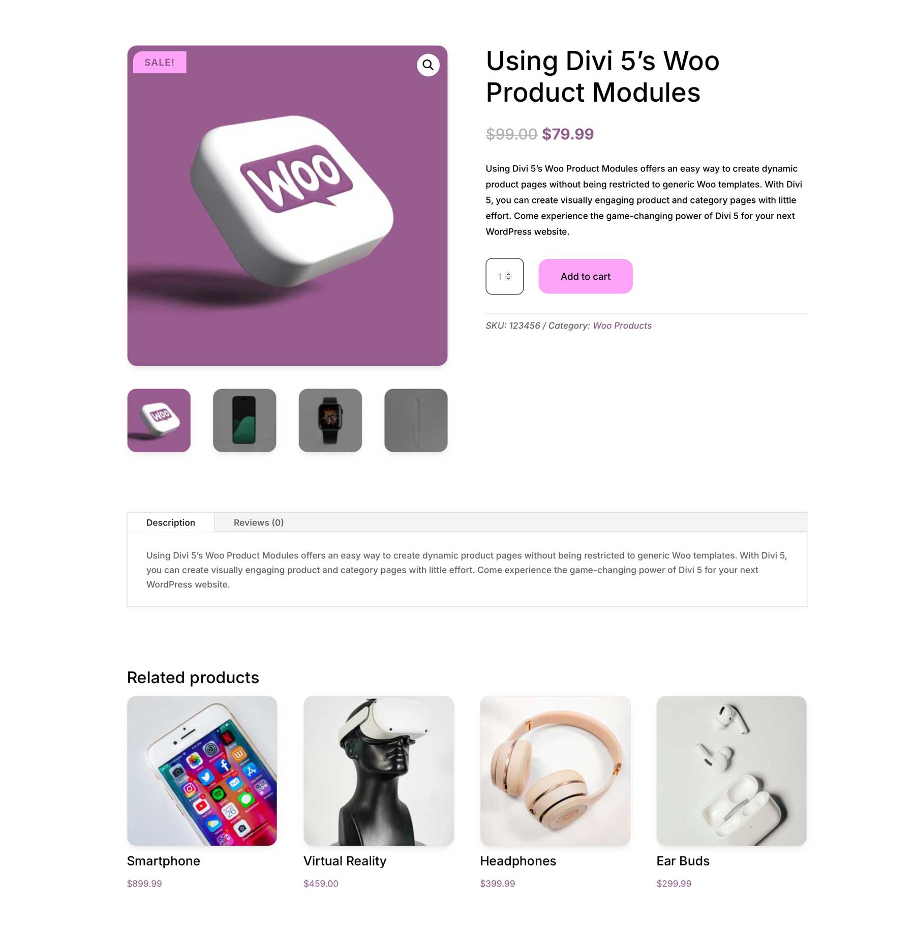 Divi 5 product page