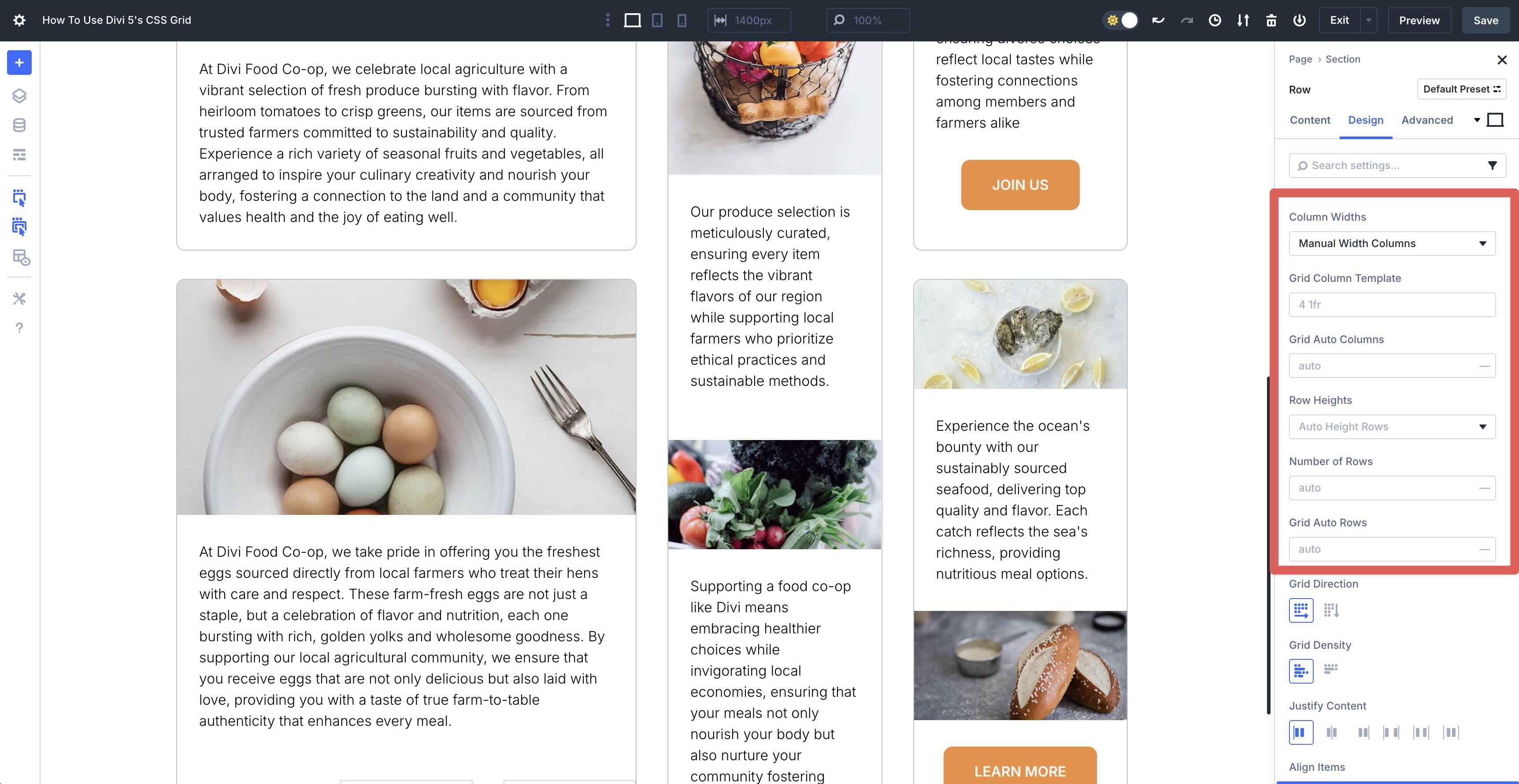 Divi 5 CSS Grid