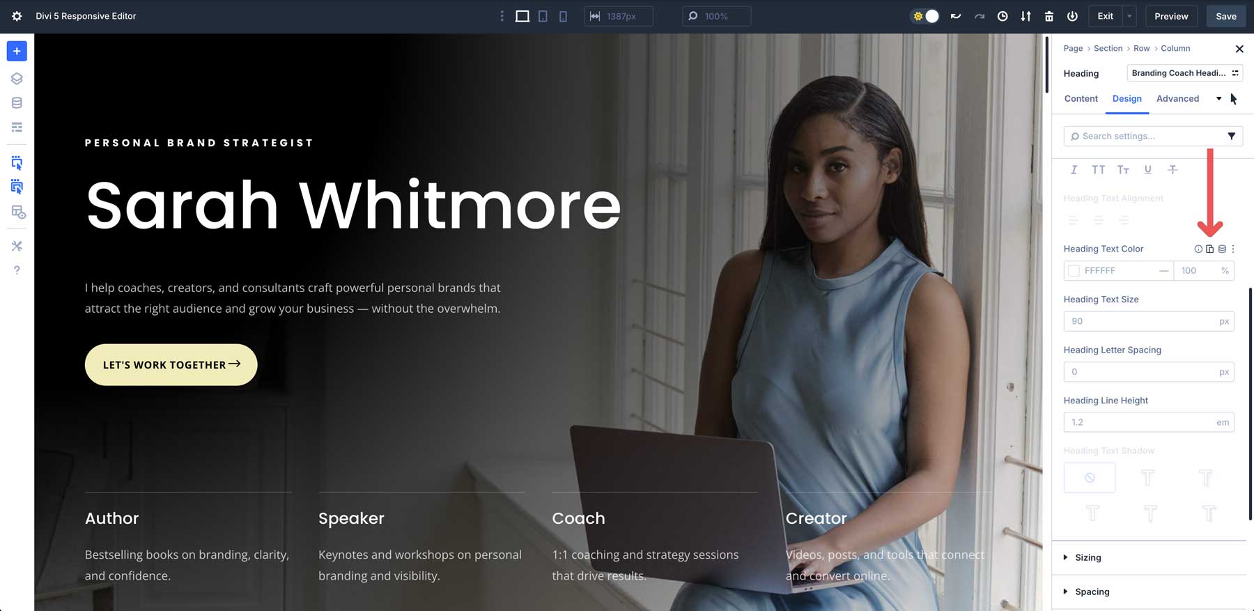 Divi 5 Responsive Editor icon