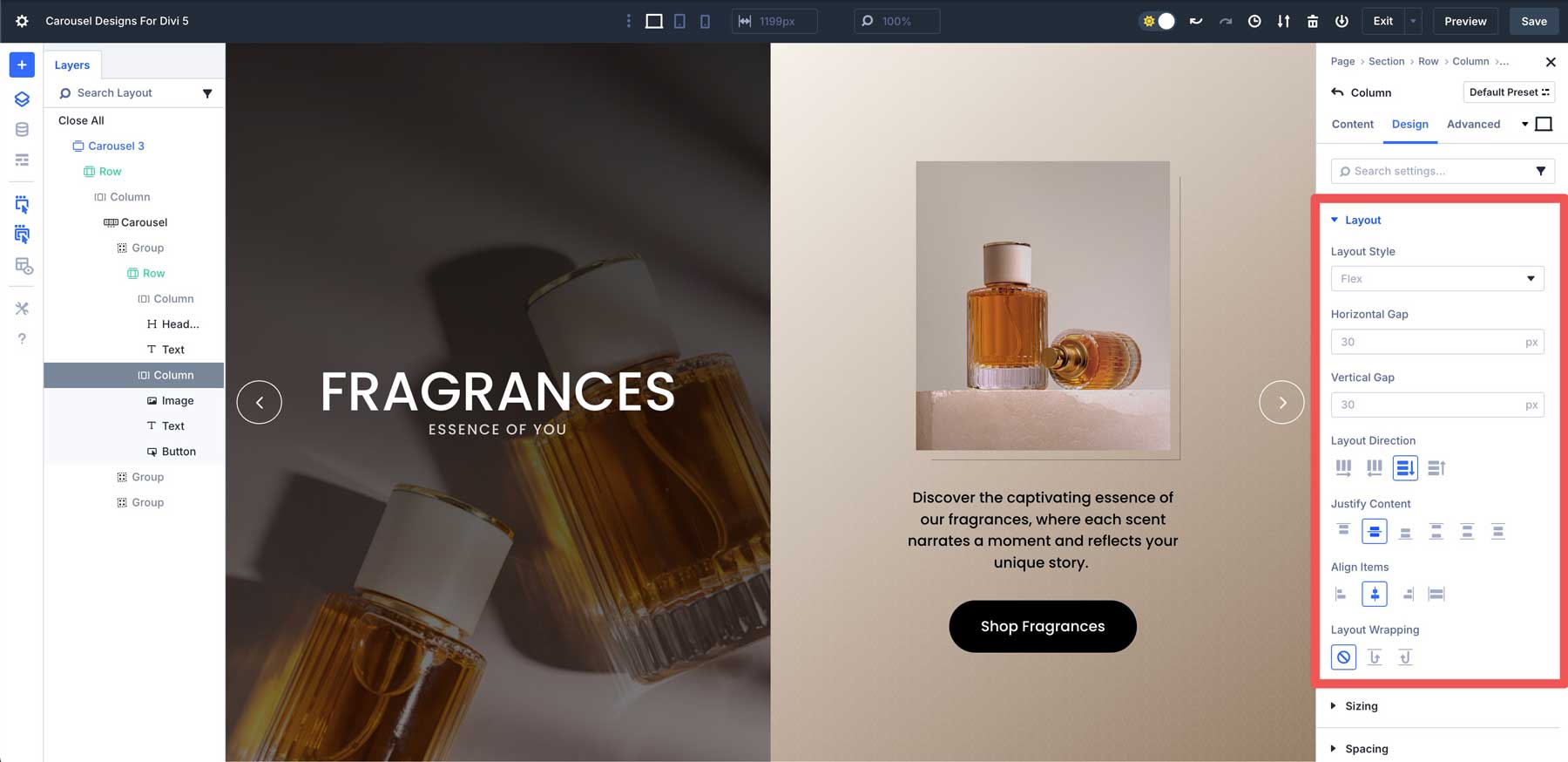 Carousel Designs For Divi 5