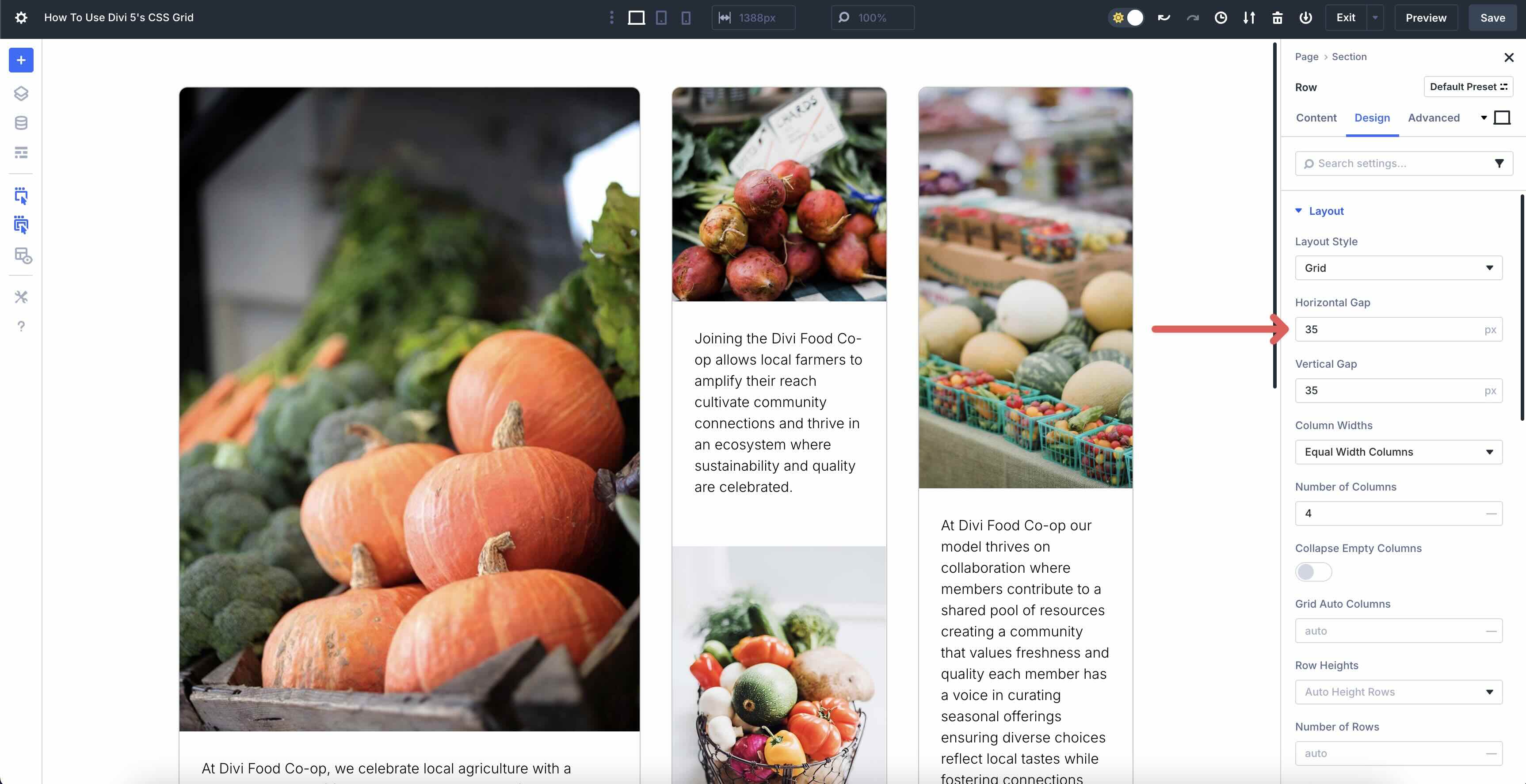 Divi 5 CSS Grid