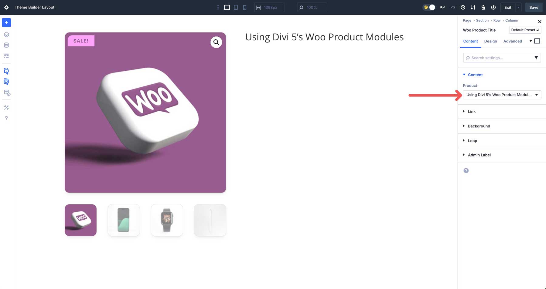 Divi 5 Woo Product Modules
