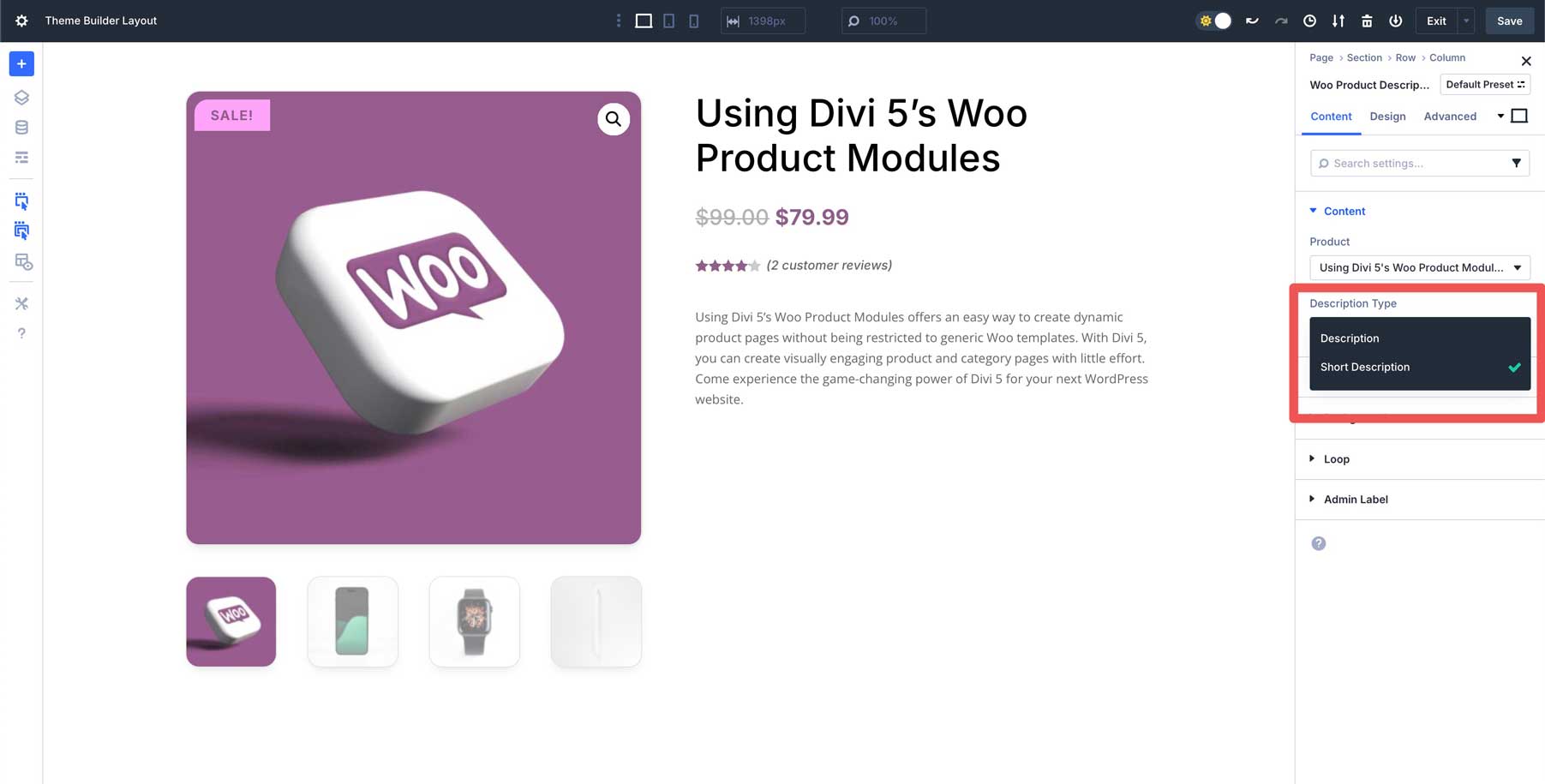 Divi 5 Woo Product Modules