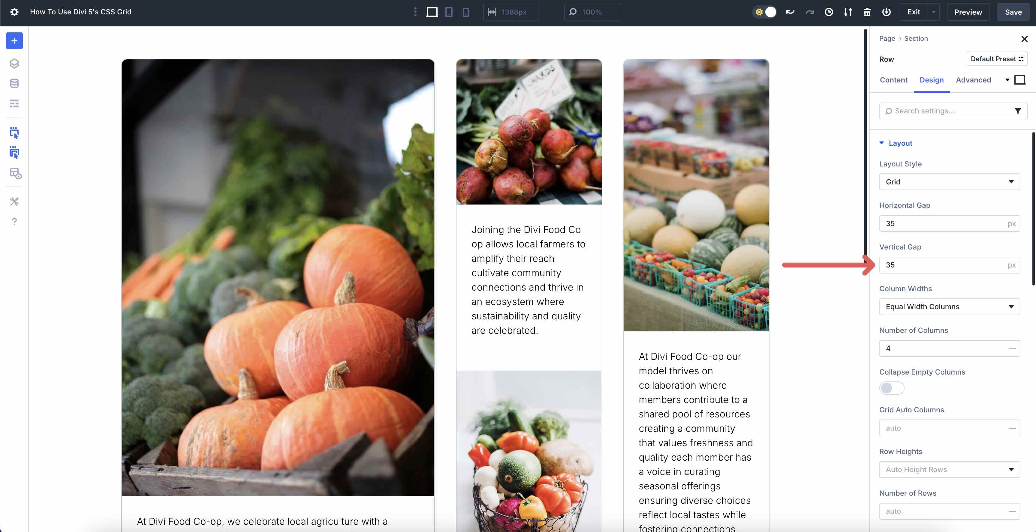 Divi 5 CSS Grid