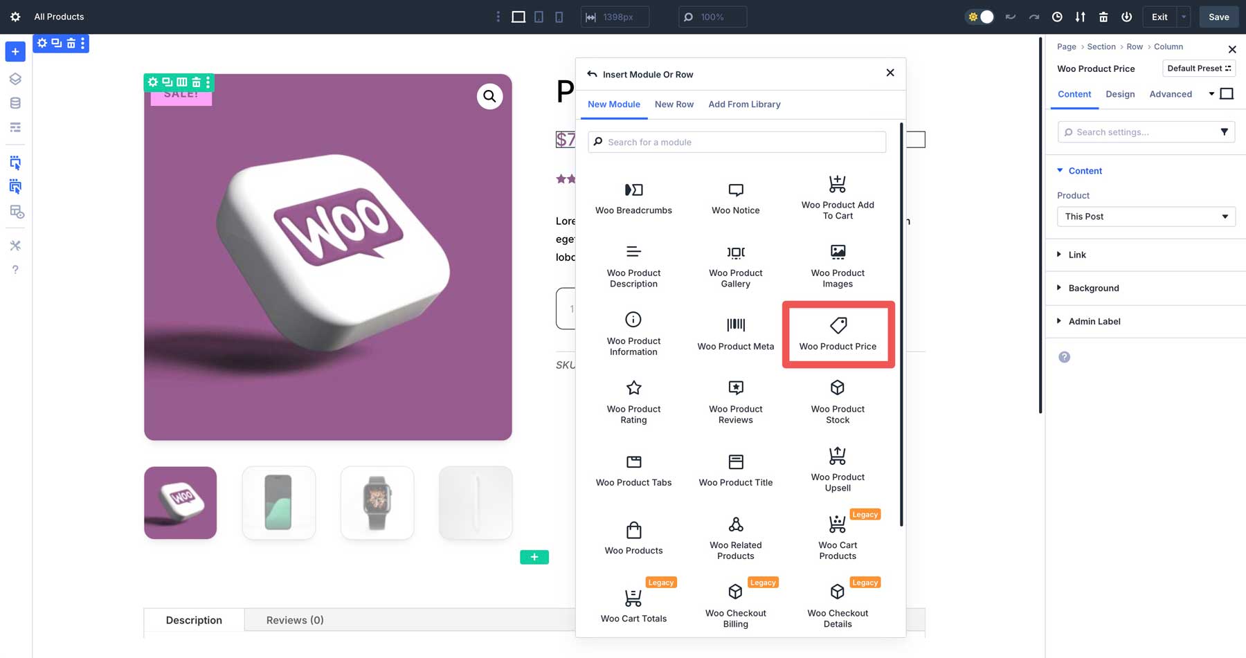 Divi 5 Woo Product Modules
