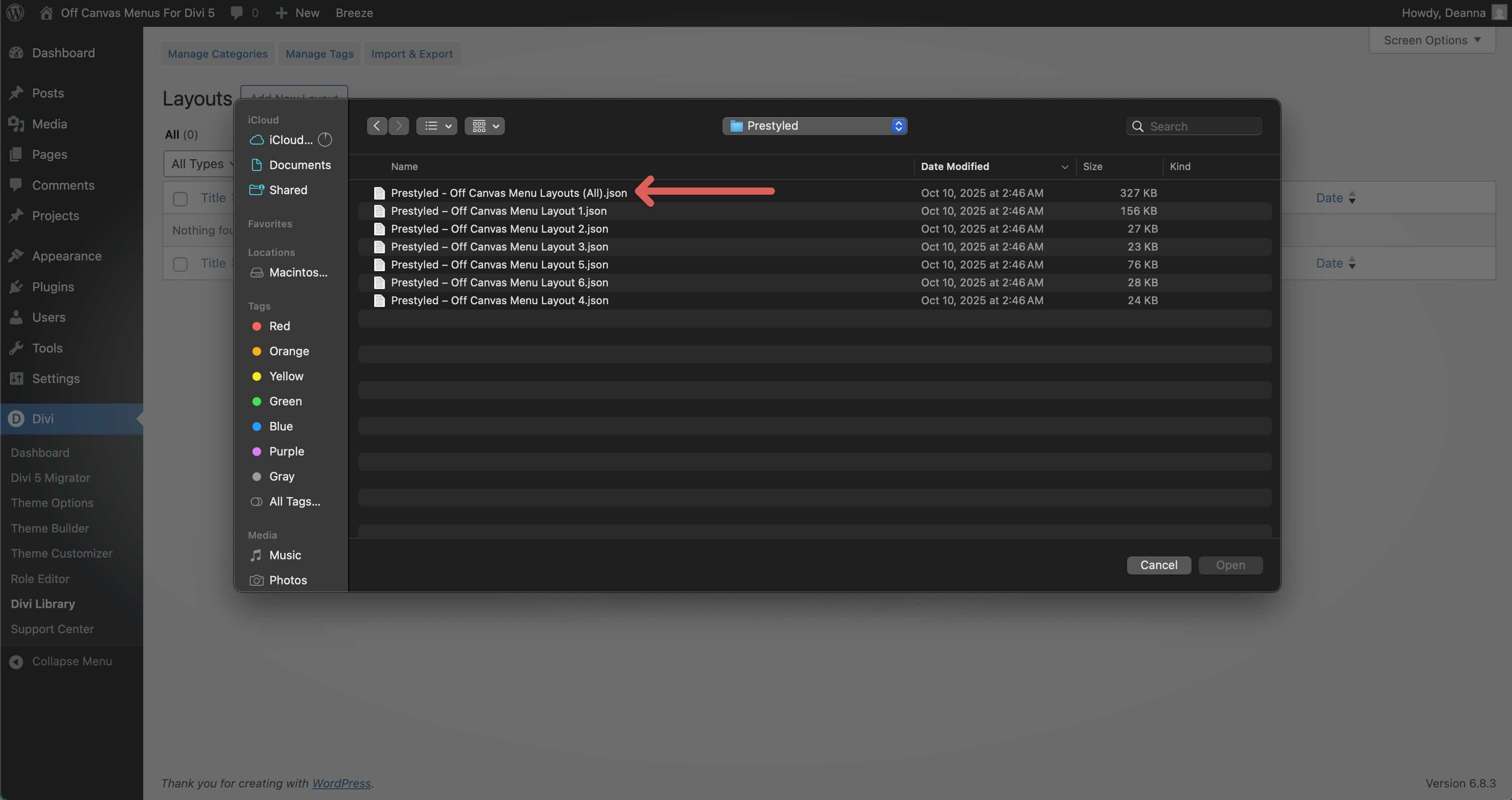 Off Canvas Menus For Divi 5