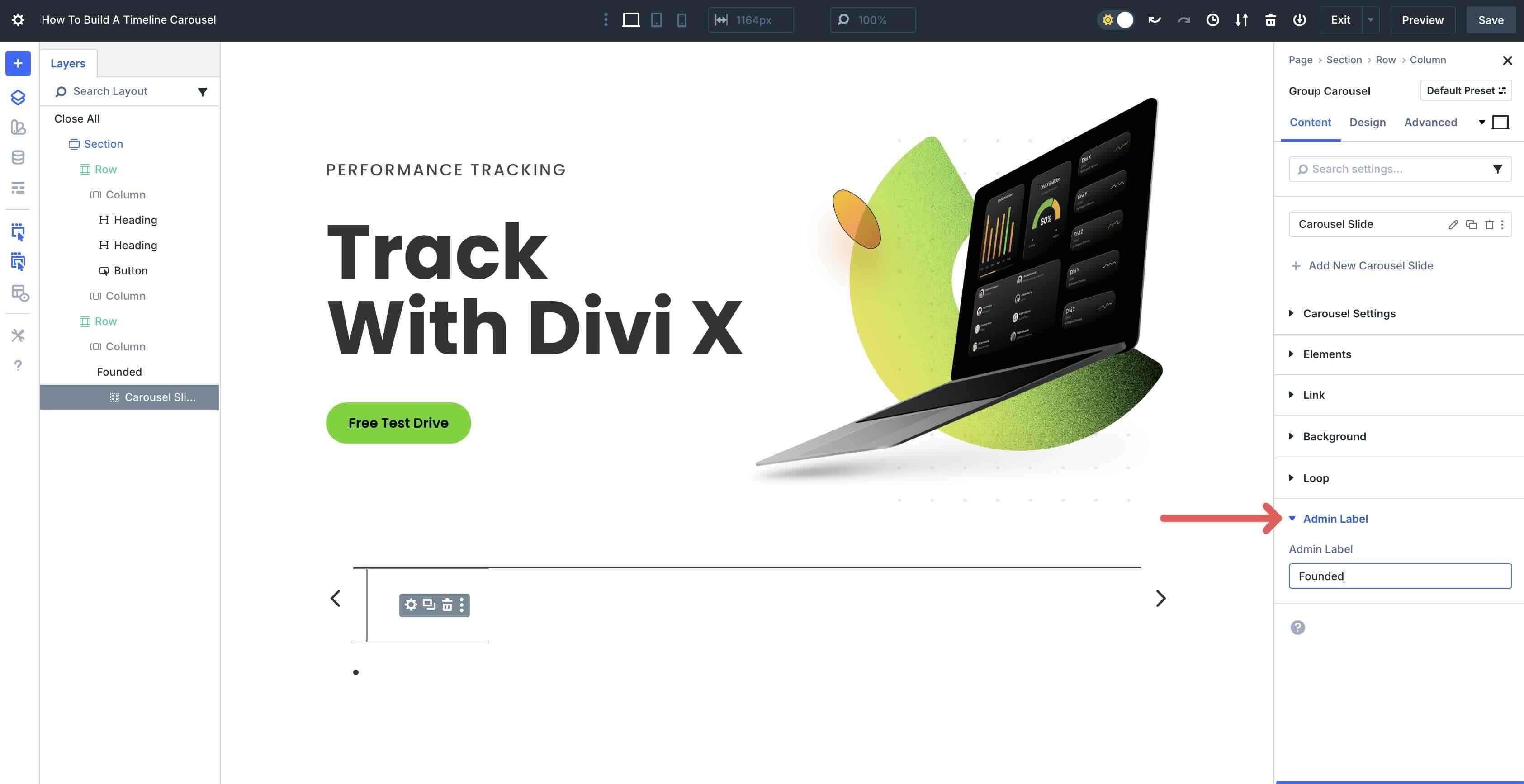 Build A Timeline Carousel With Divi 5