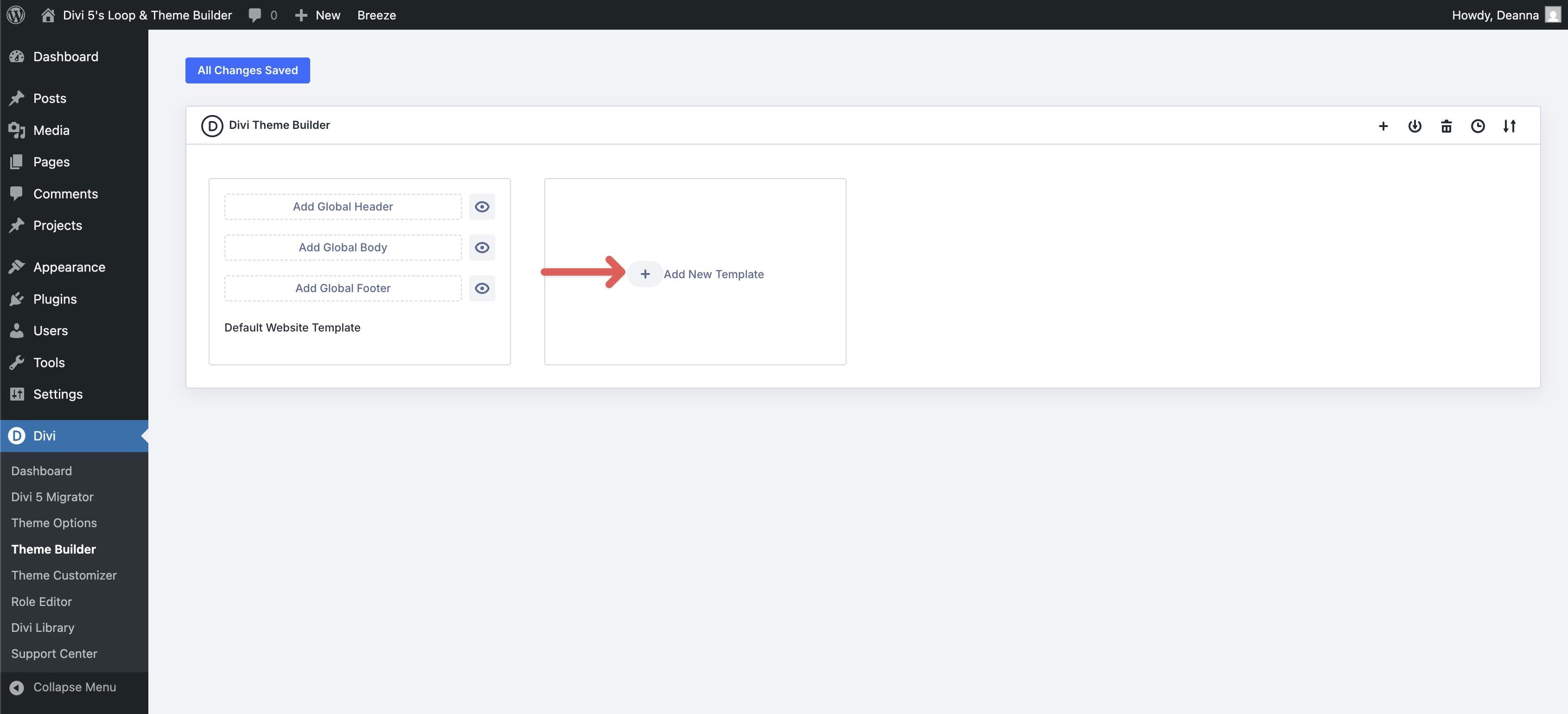 Divi 5 Loop Builder and Theme Builder