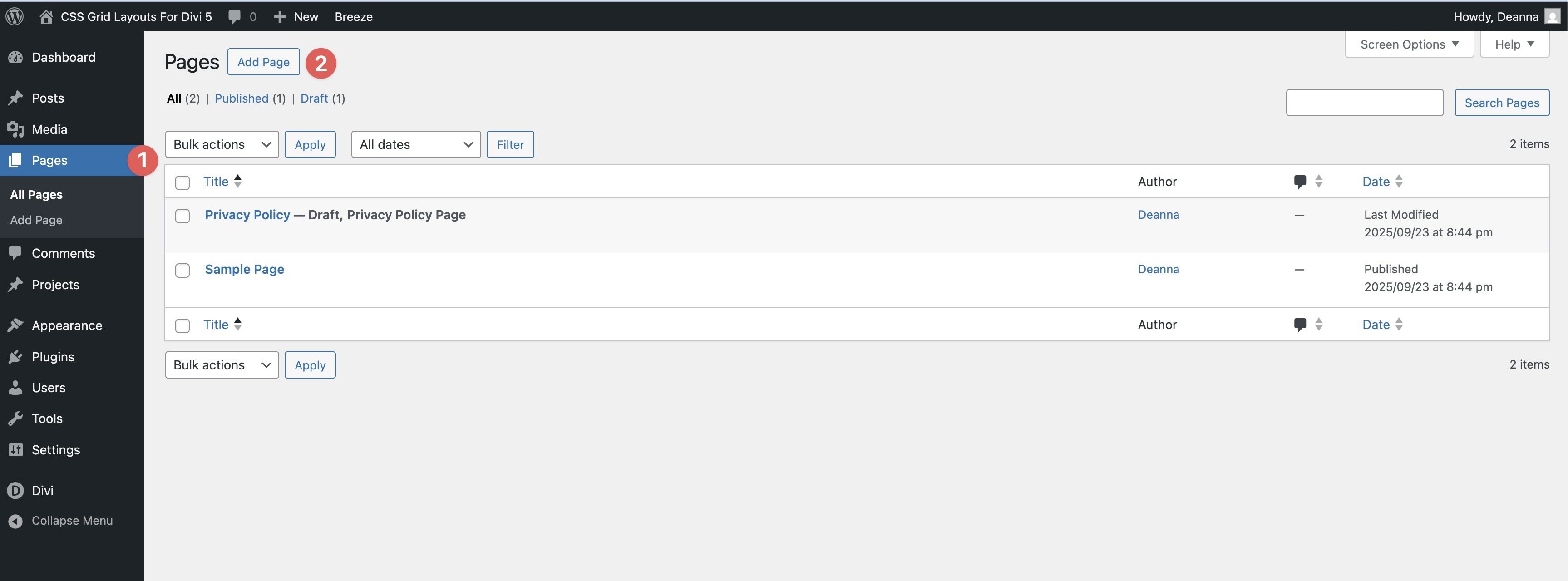 CSS Grid Layouts For Divi 5