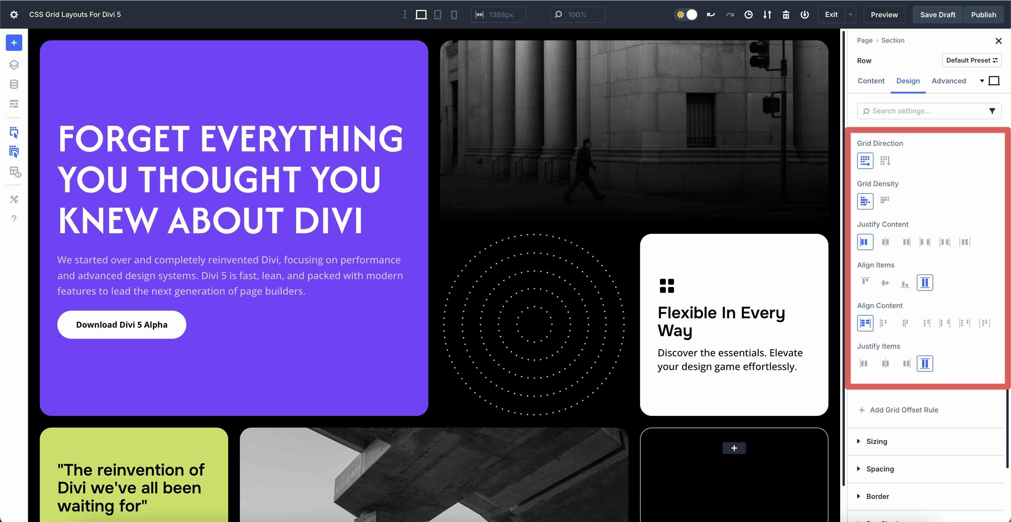CSS Grid Layouts For Divi 5