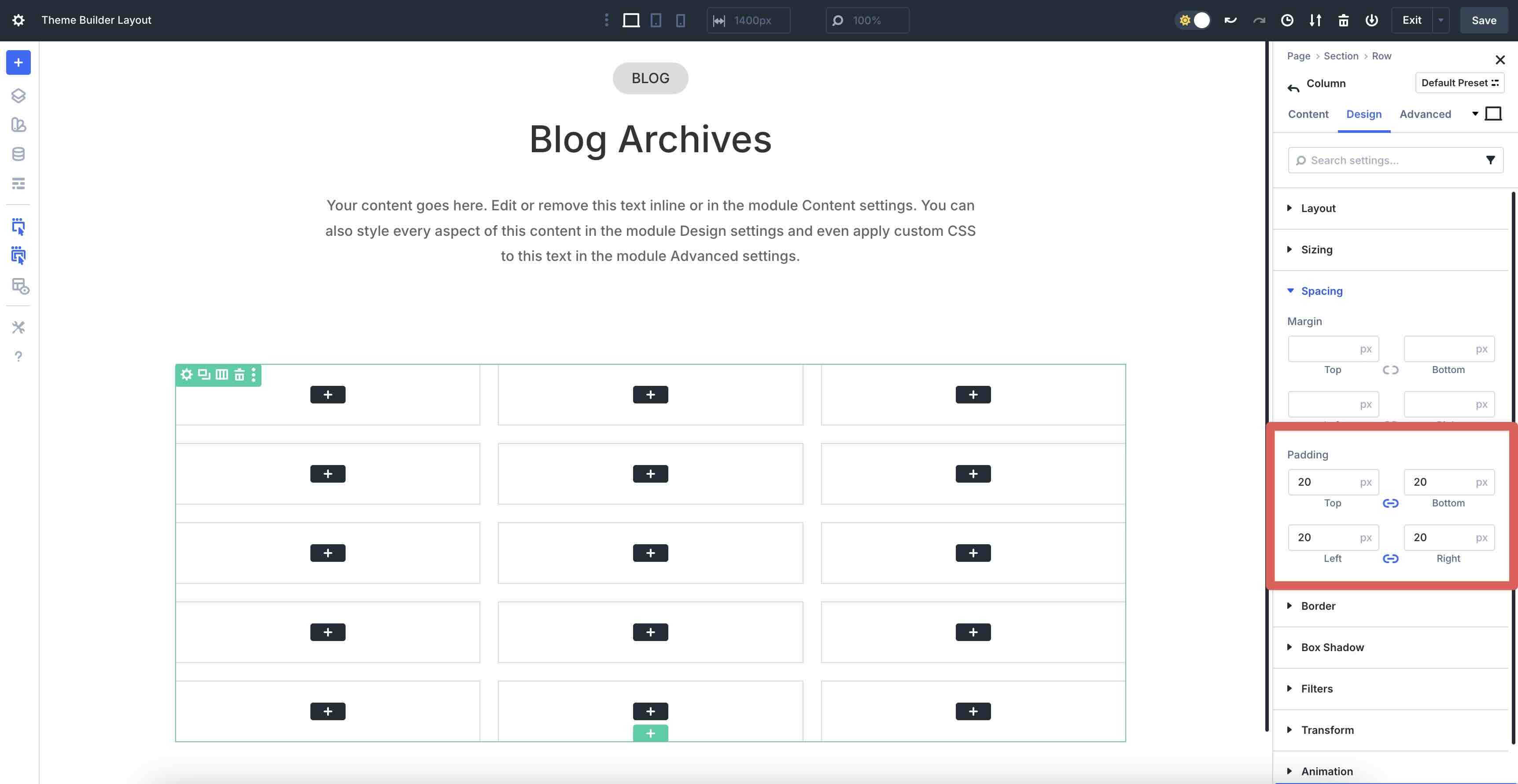Divi 5 Loop Builder and Theme Builder