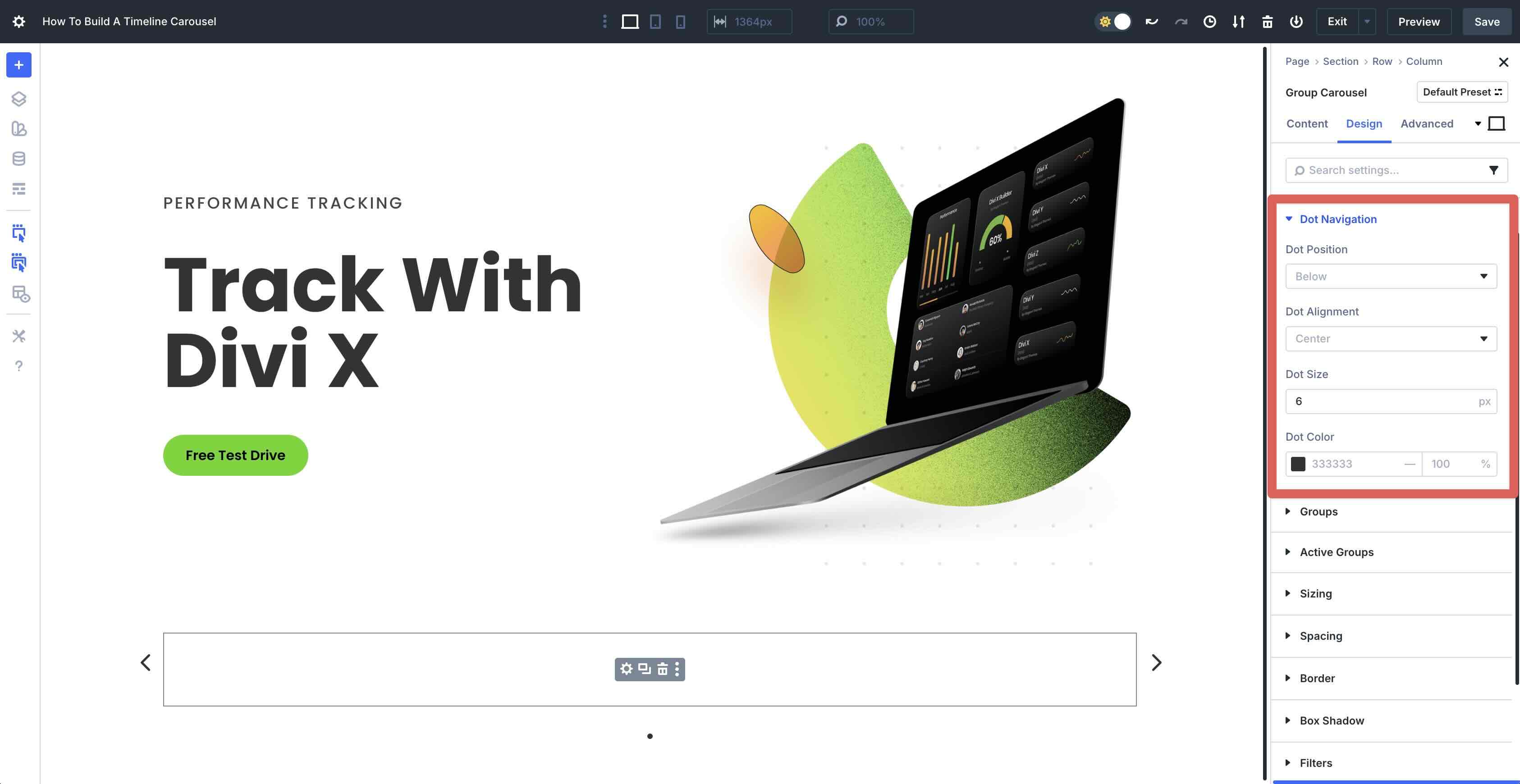 Build A Timeline Carousel With Divi 5