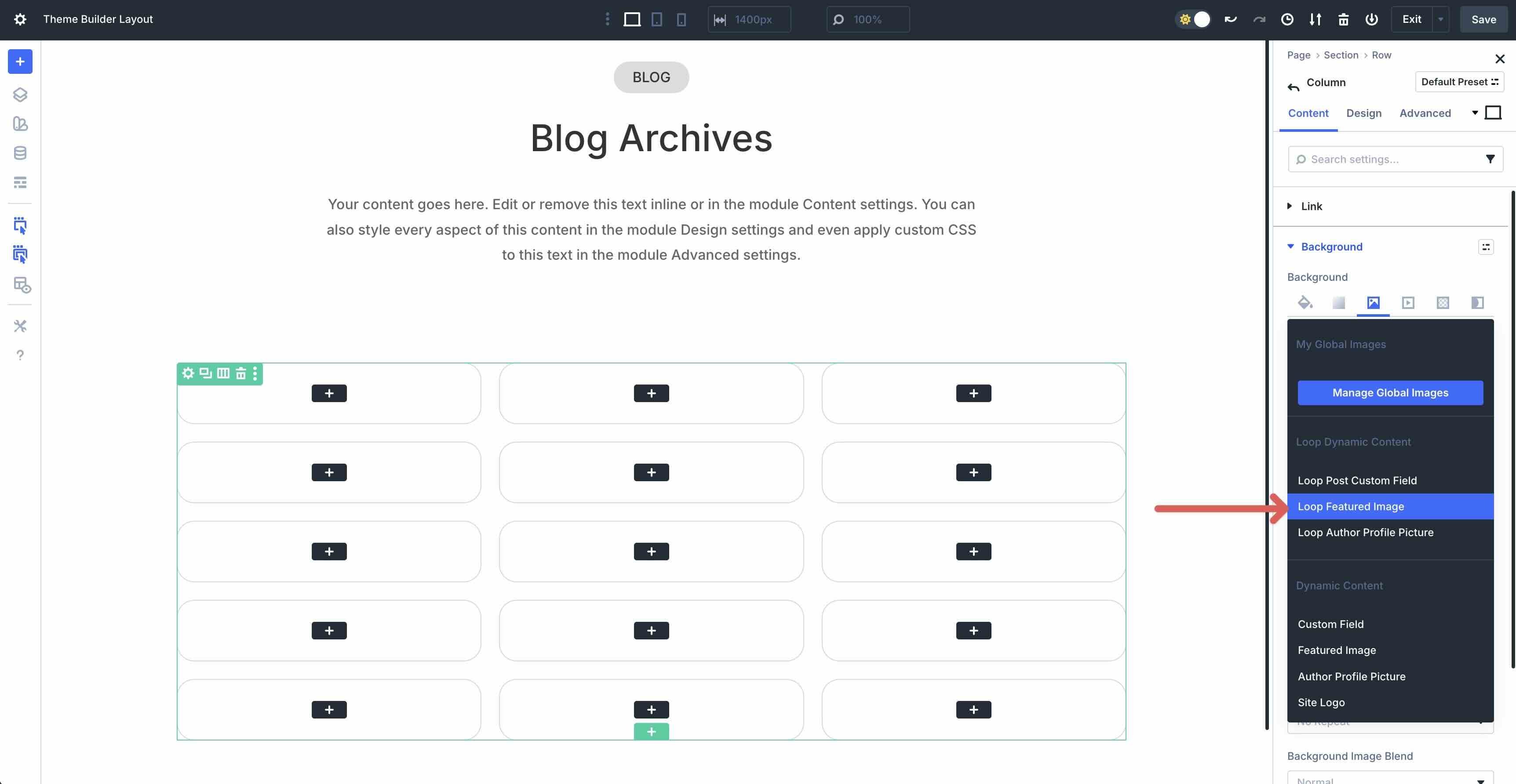 Divi 5 Loop Builder and Theme Builder