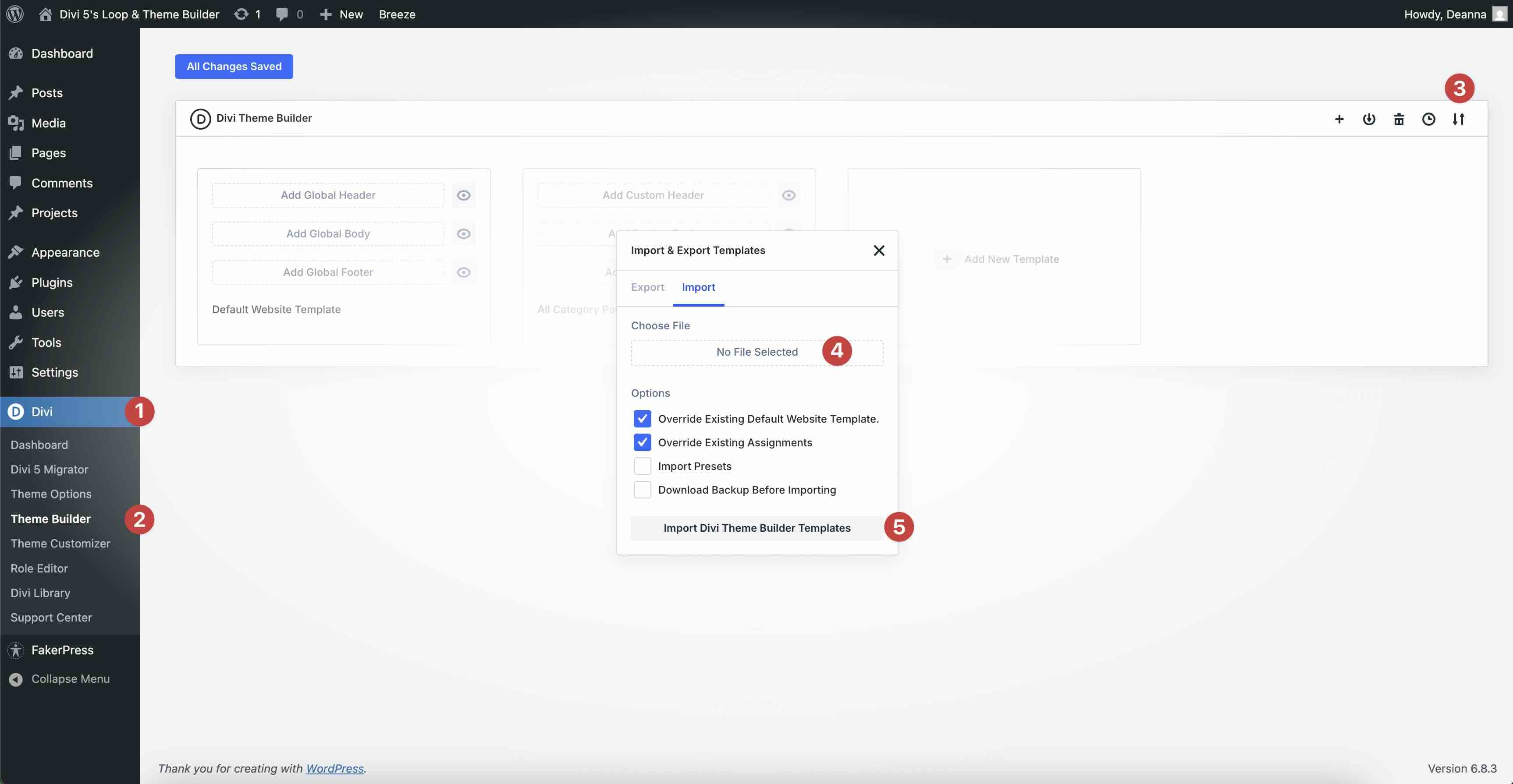 Divi 5 Loop Builder and Theme Builder
