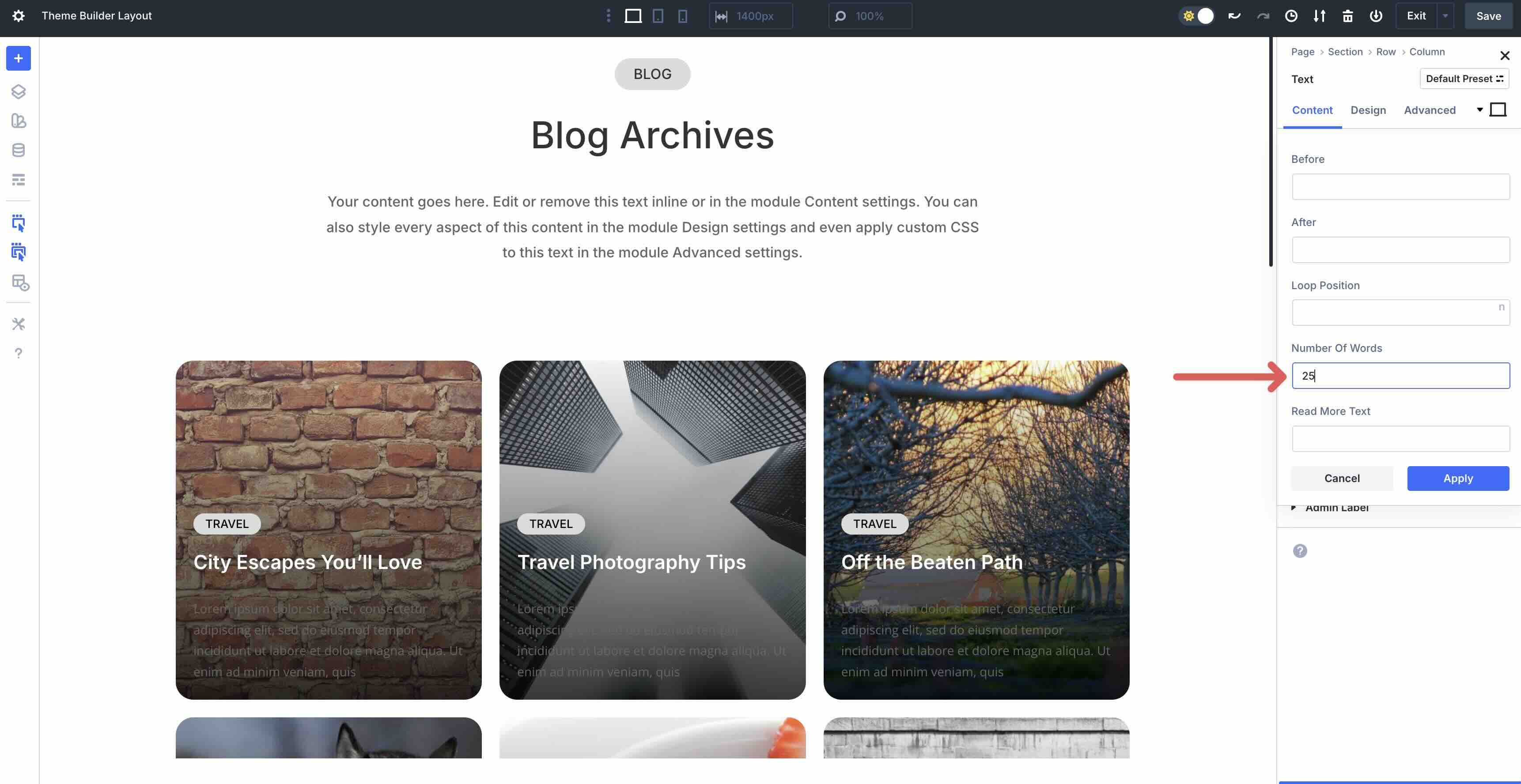 Divi 5 Loop Builder and Theme Builder