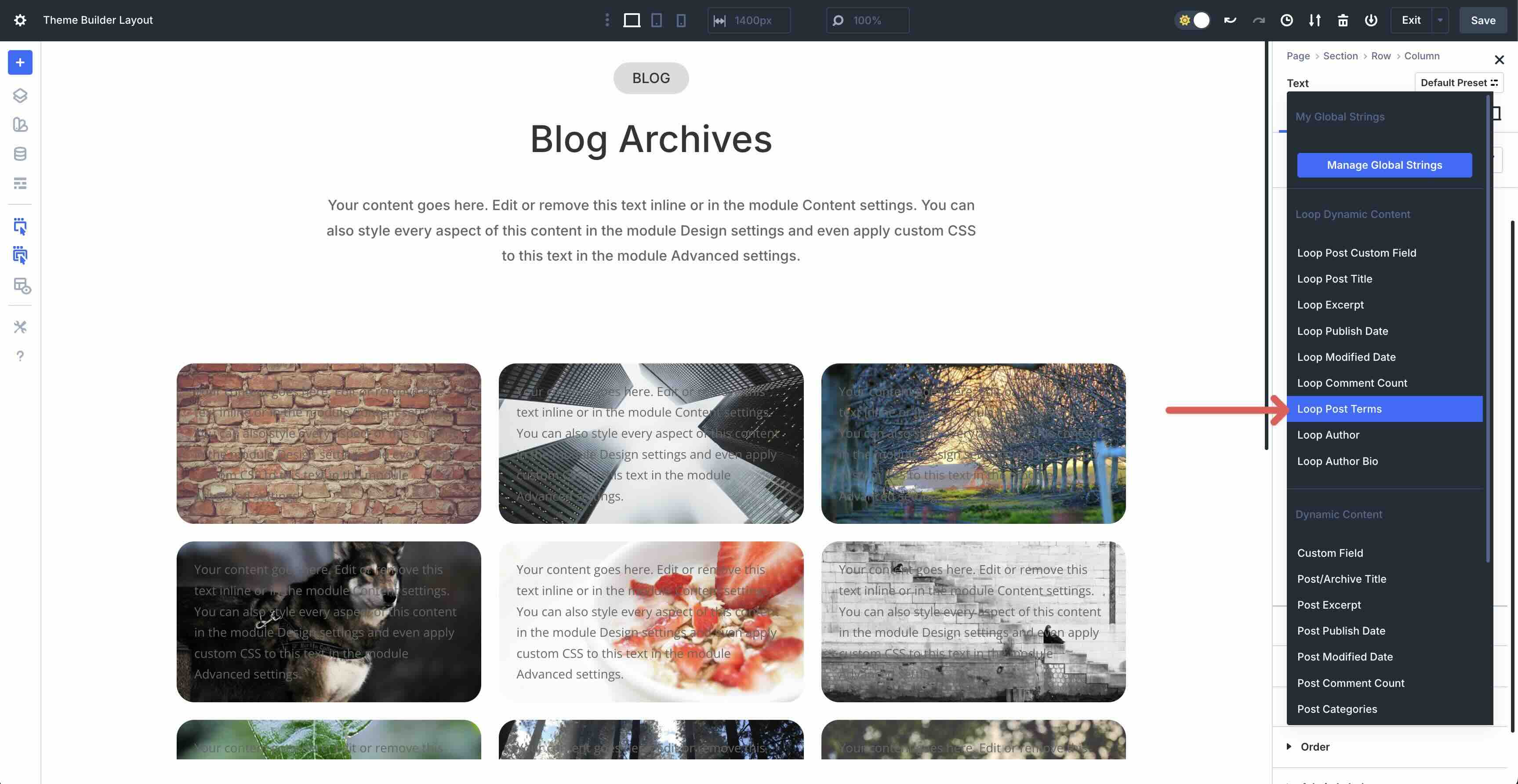 Divi 5 Loop Builder and Theme Builder