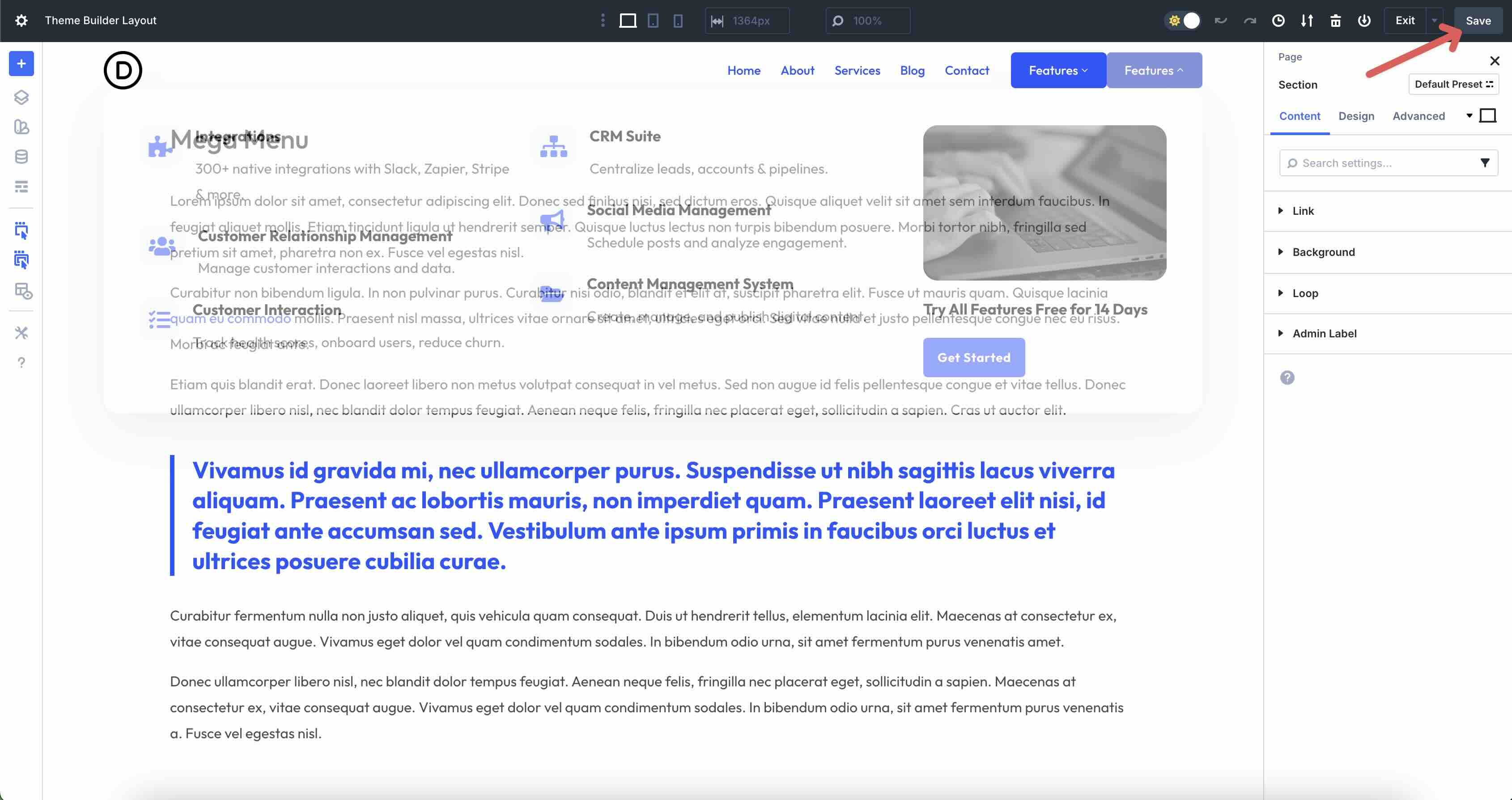 Off Canvas Menus For Divi 5