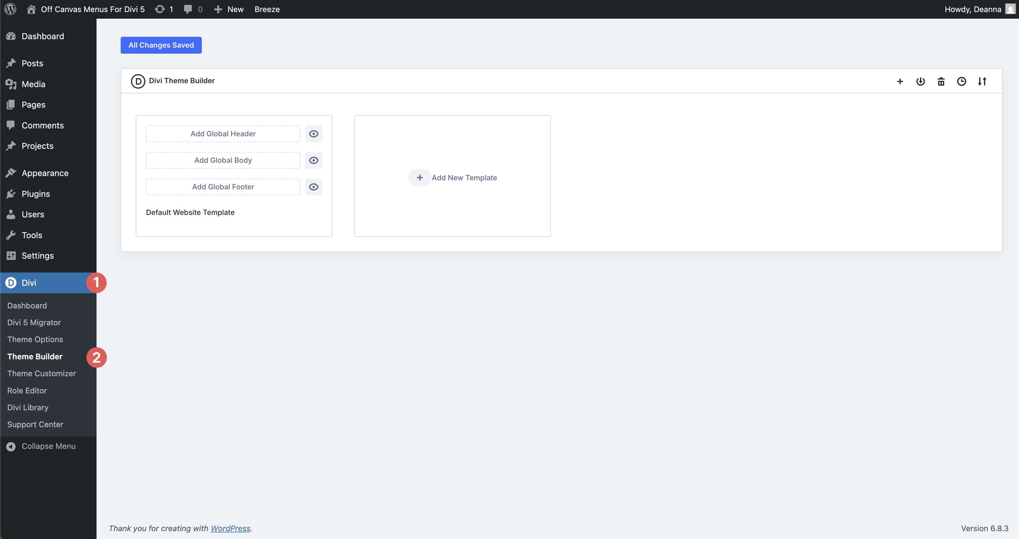 Off Canvas Menus For Divi 5