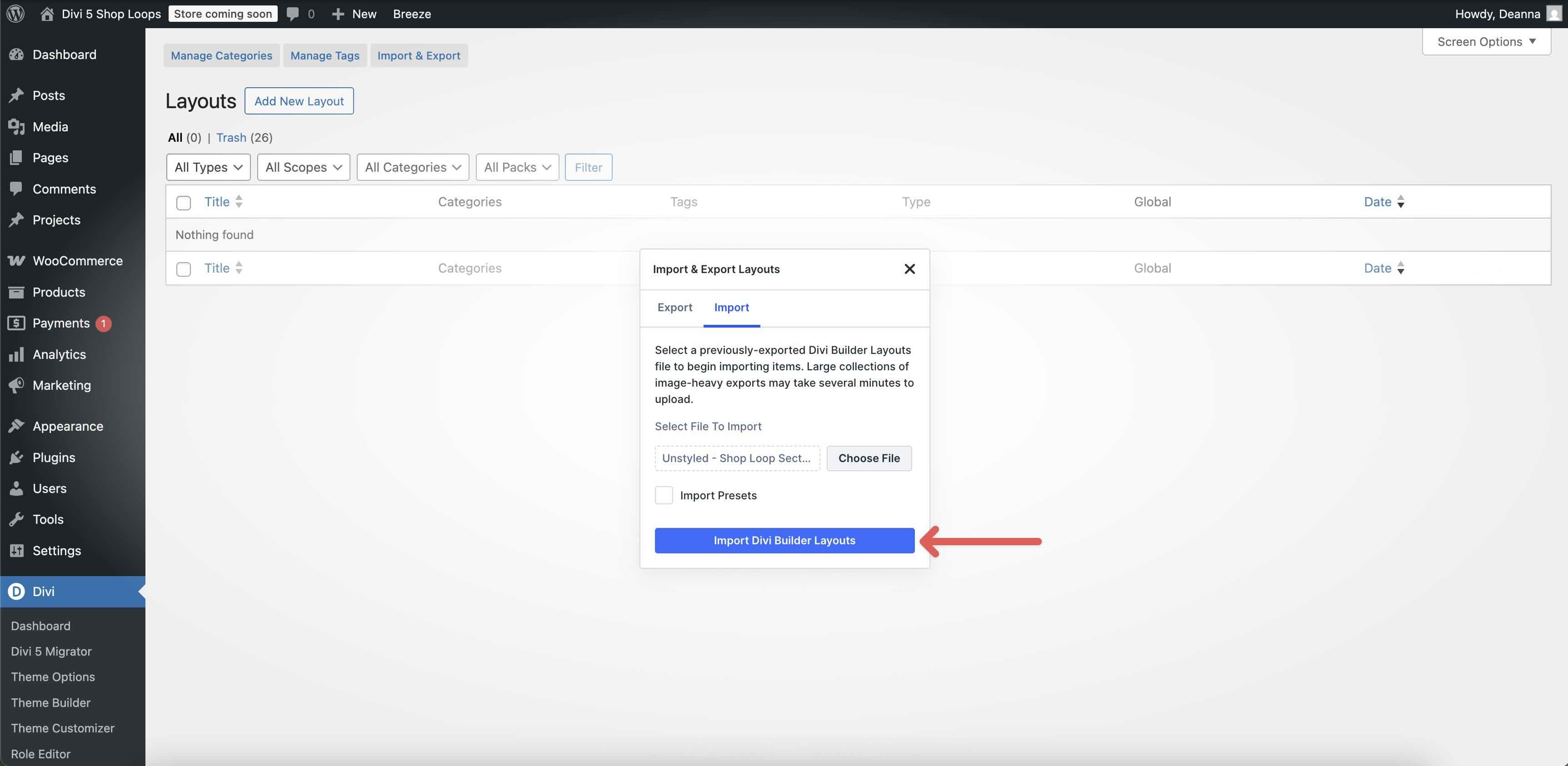 Shop Loops For Divi 5