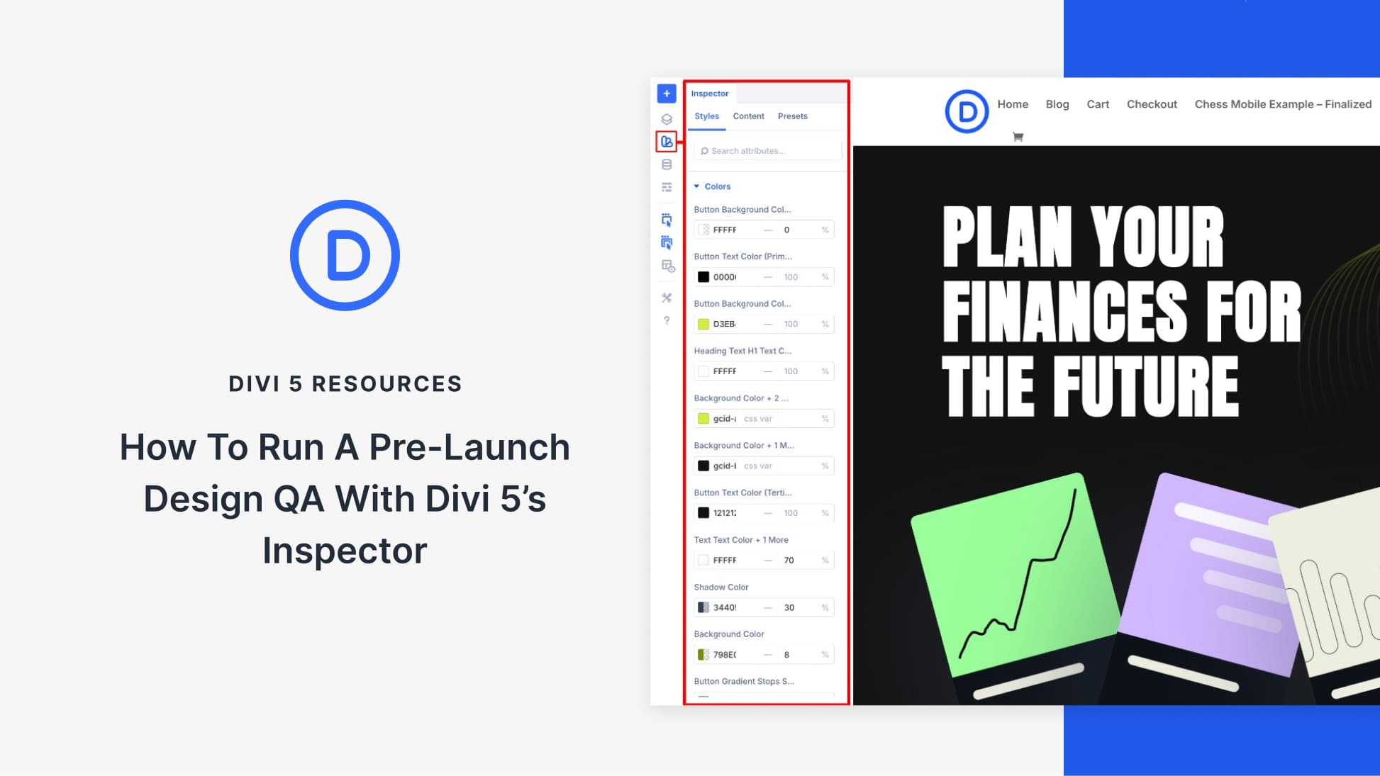 How To Run A Pre-Launch Design QA With Divi 5’s Inspector