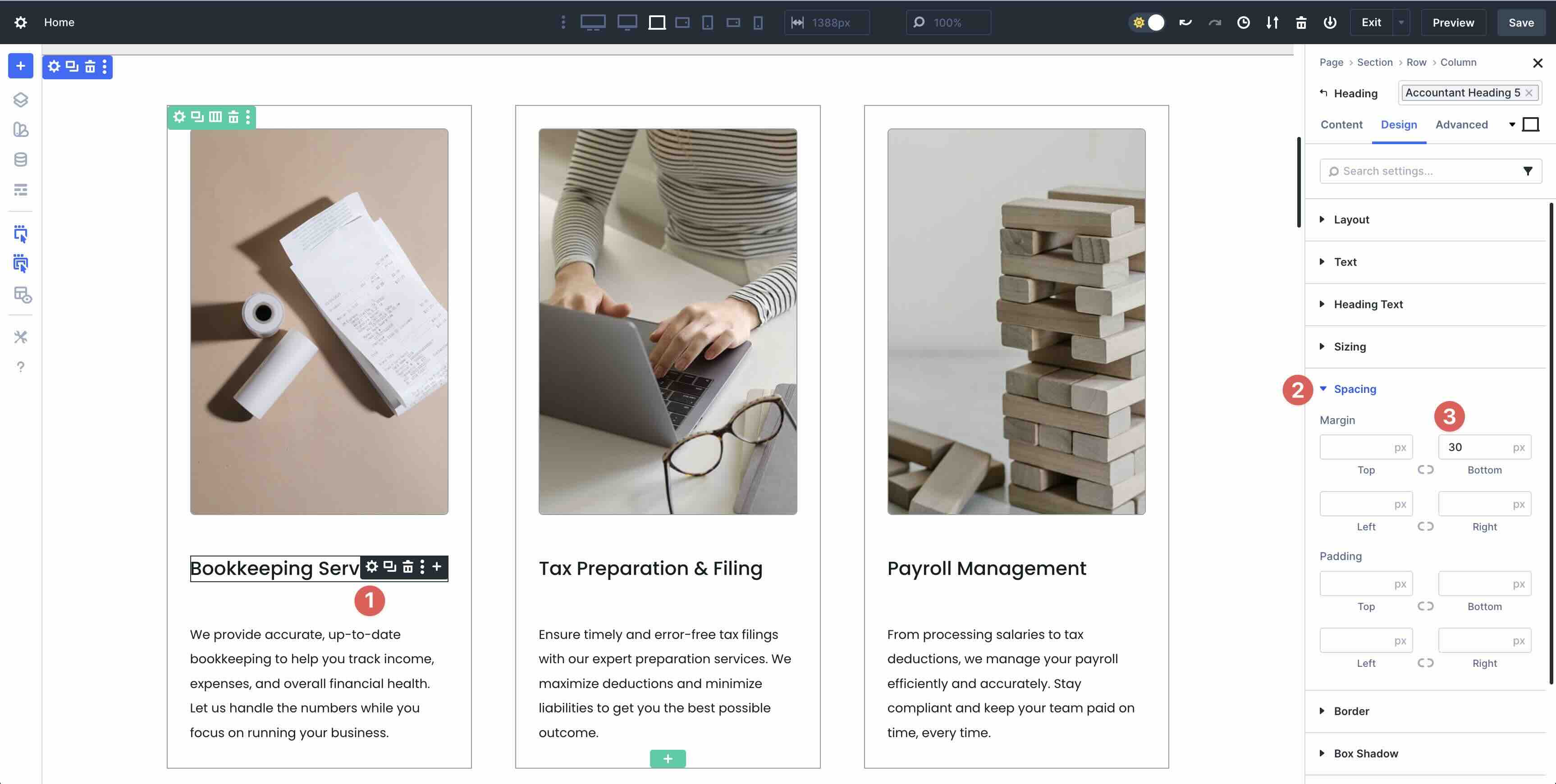 remove extra spacing
