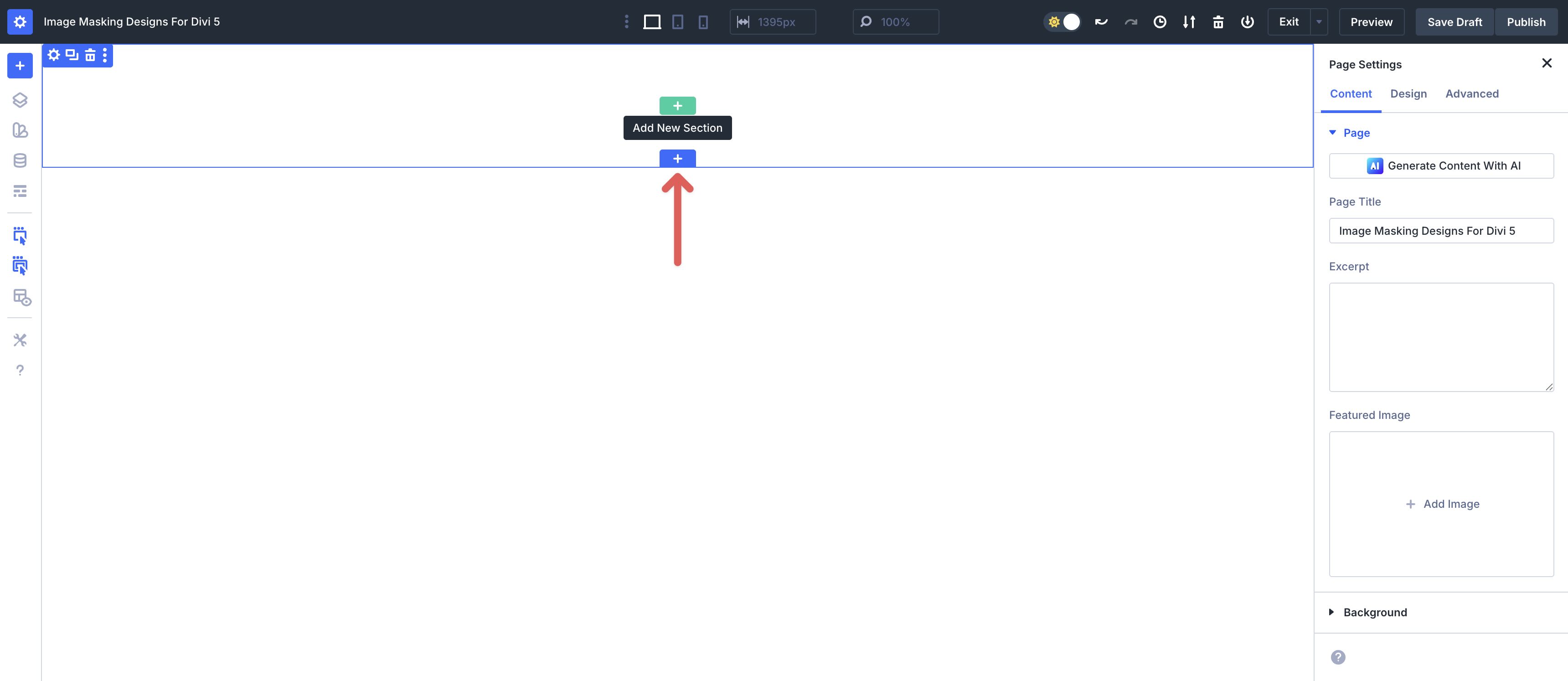 image masking designs for Divi 5
