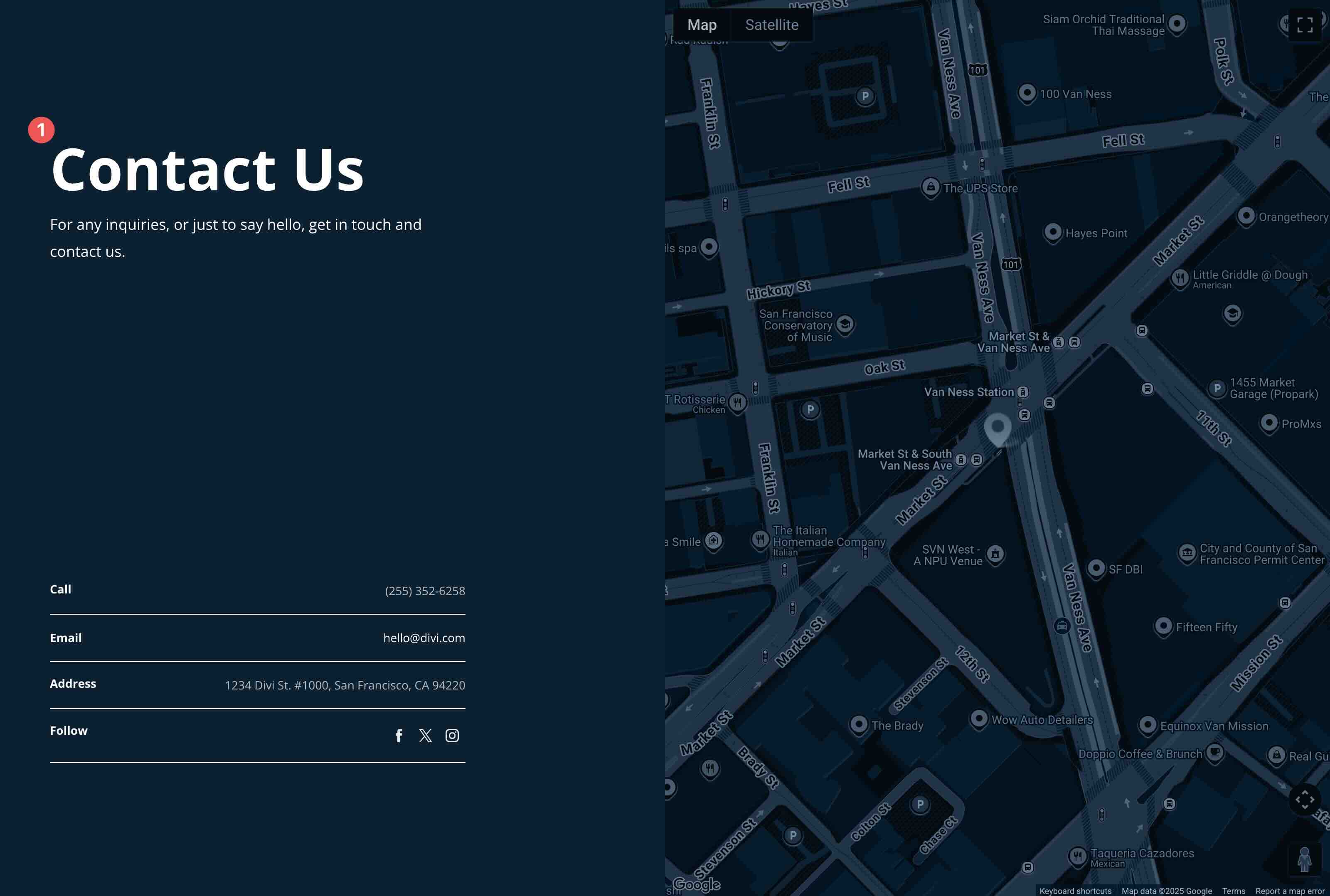 lead with a clear headline