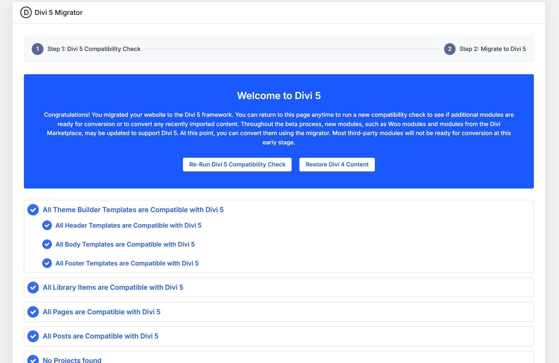 Welcome to Divi 5 Screen