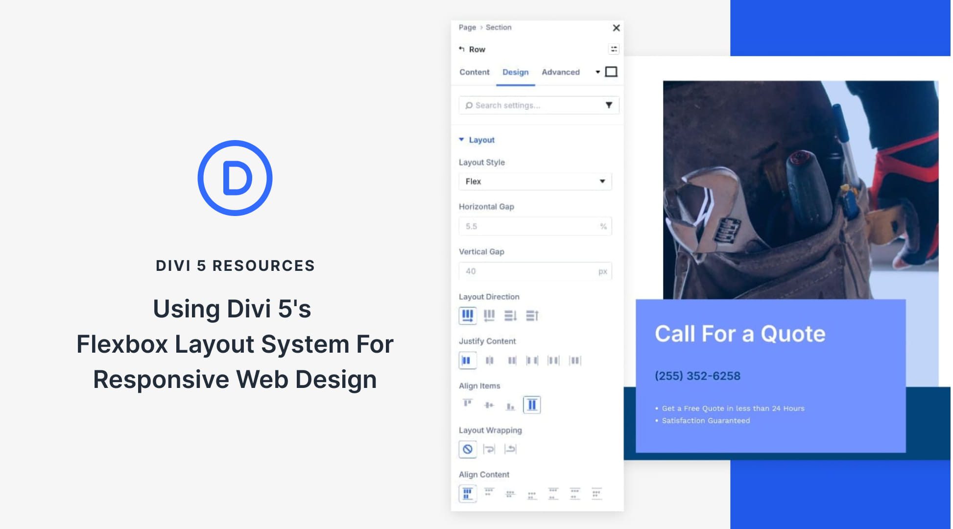 Using Divi 5’s Flexbox Layout System For Responsive Web Design