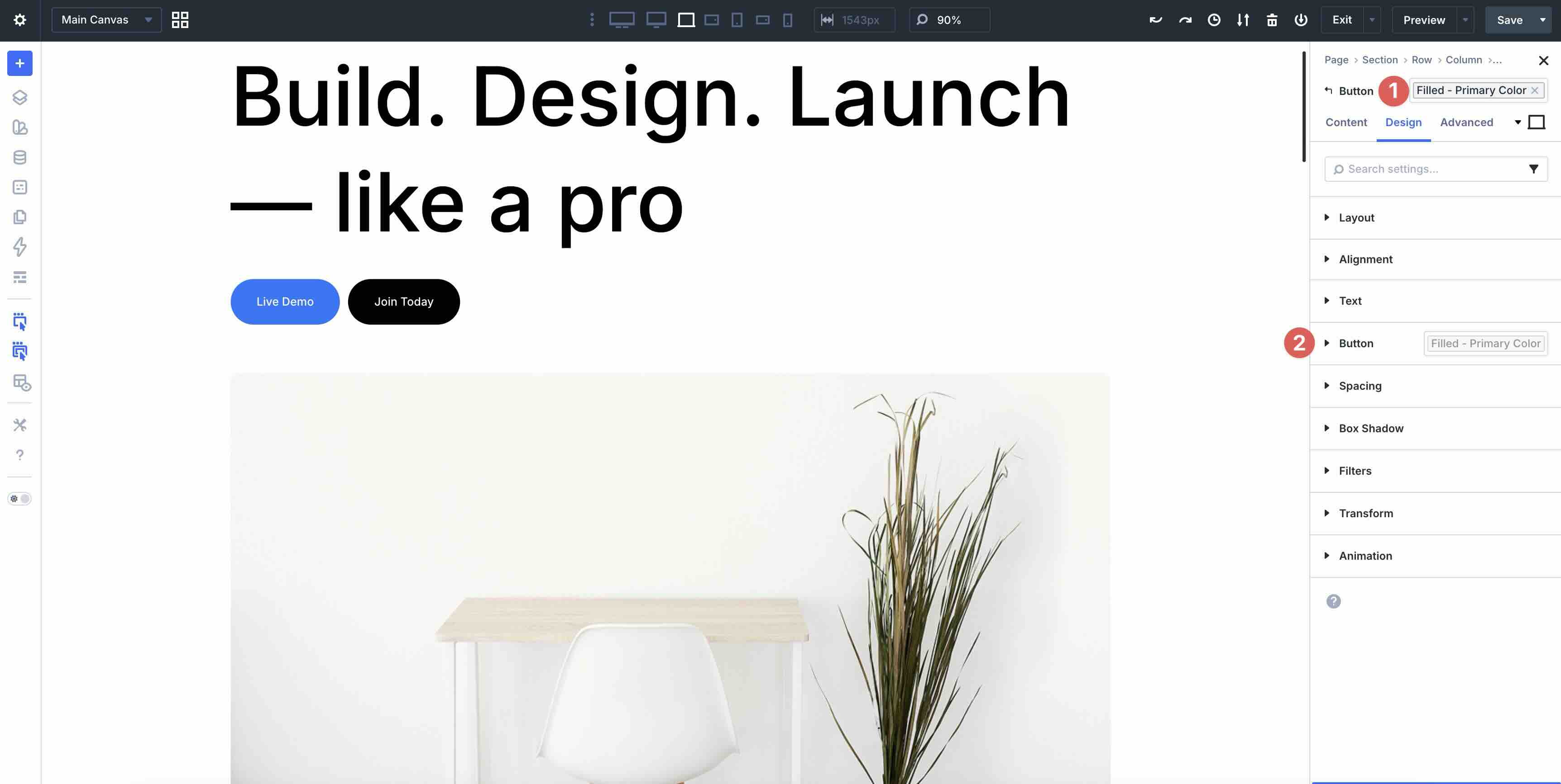stacked and nested presets in Divi 5