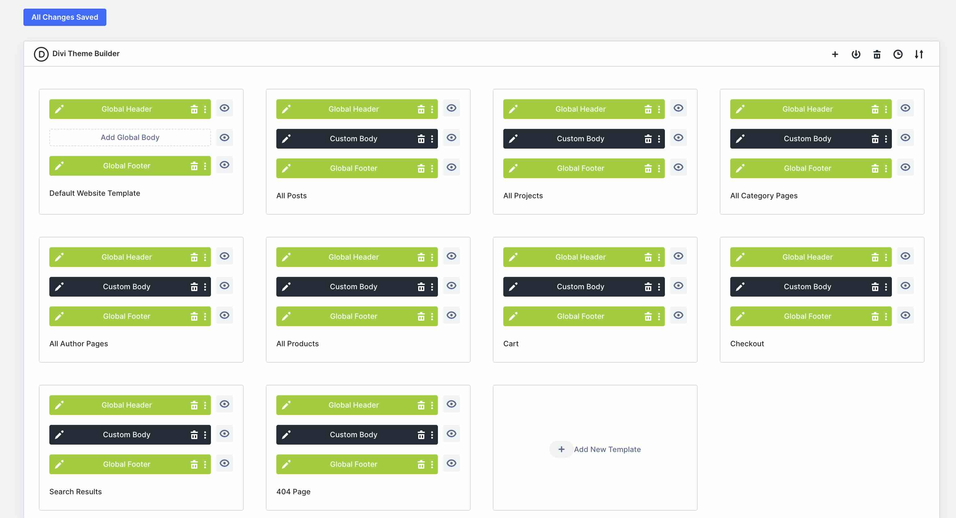 theme builder templates