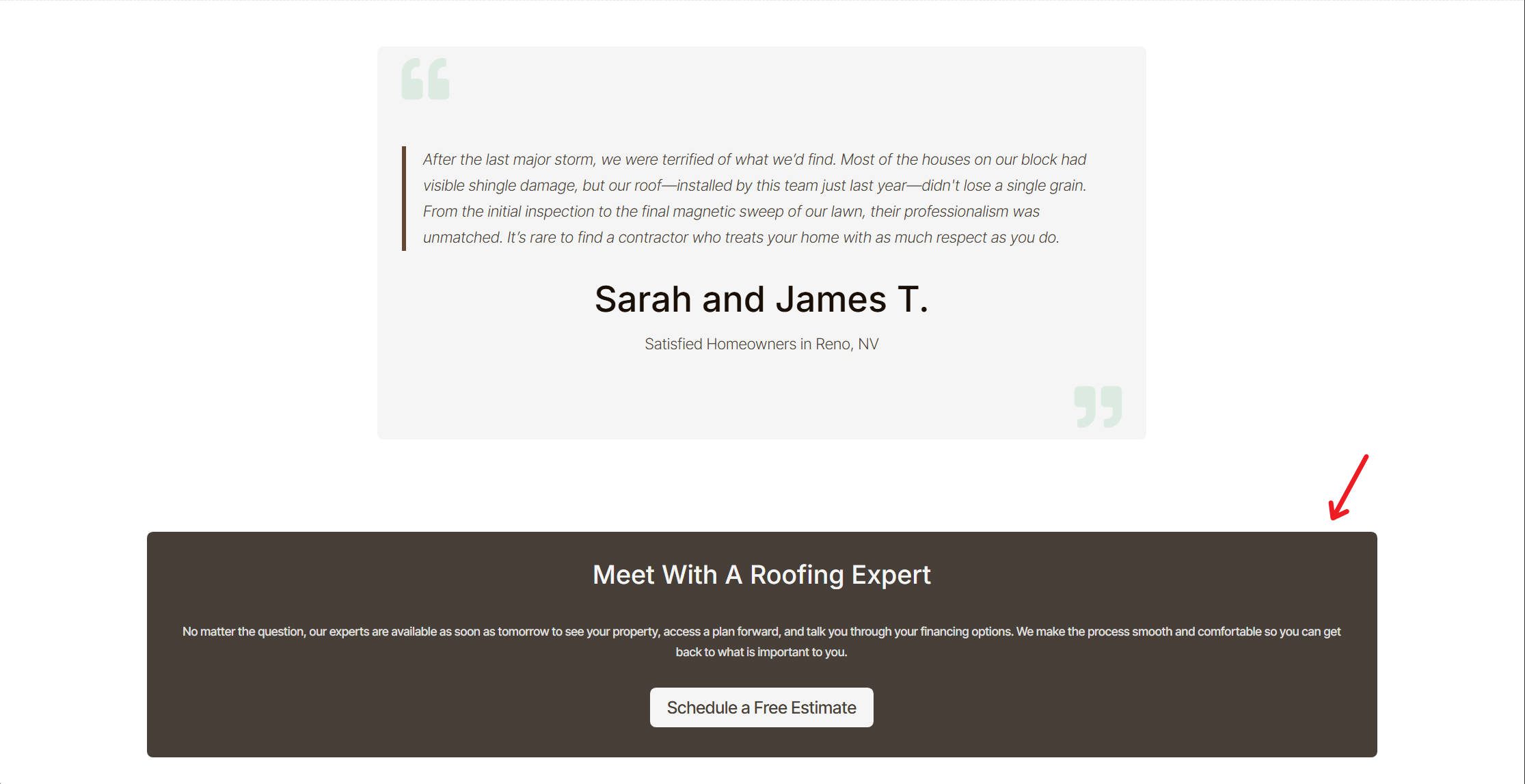 CTA section built using Divi 5's Command Center
