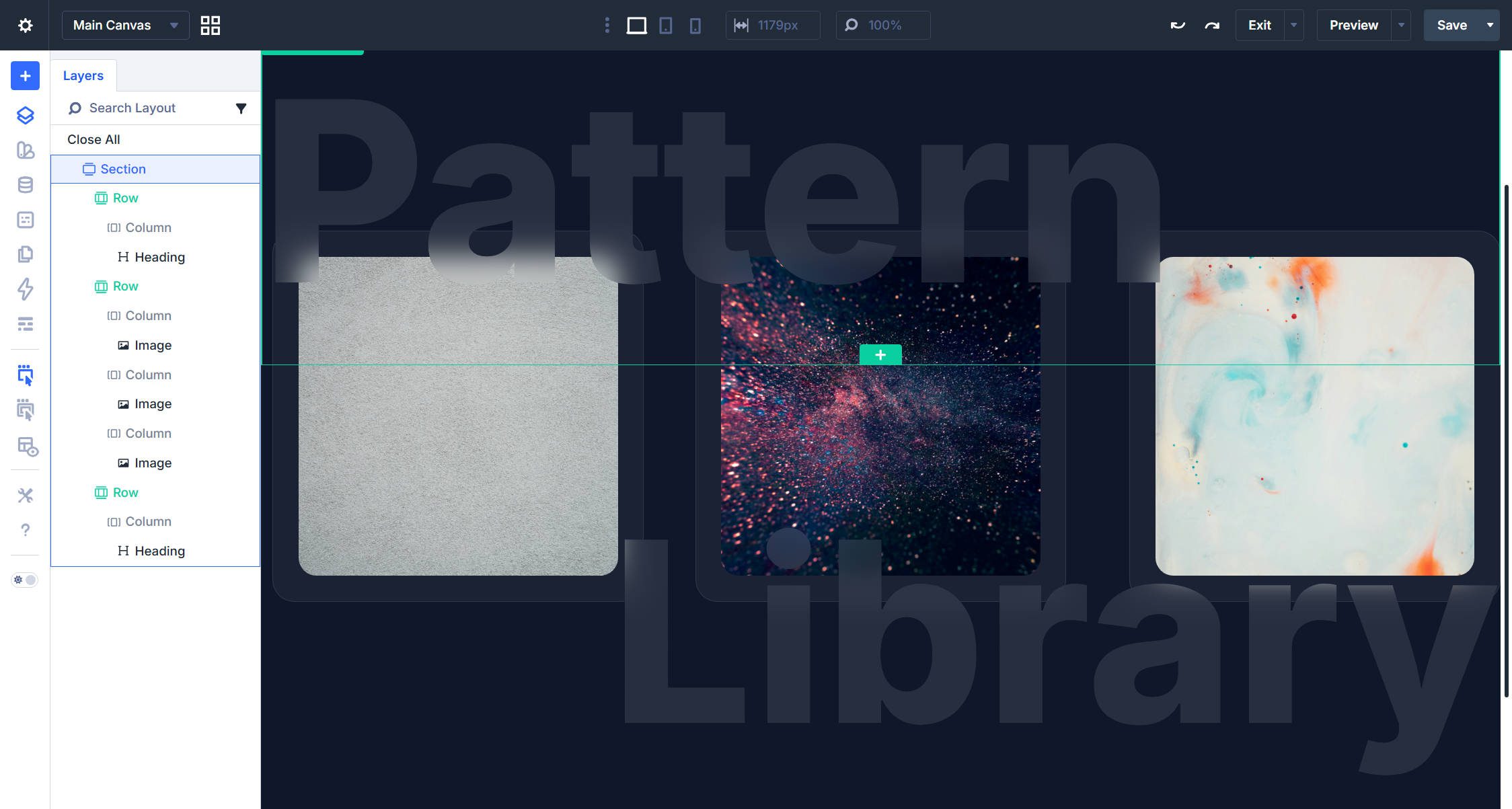 Final Example Build Image with Floating Images