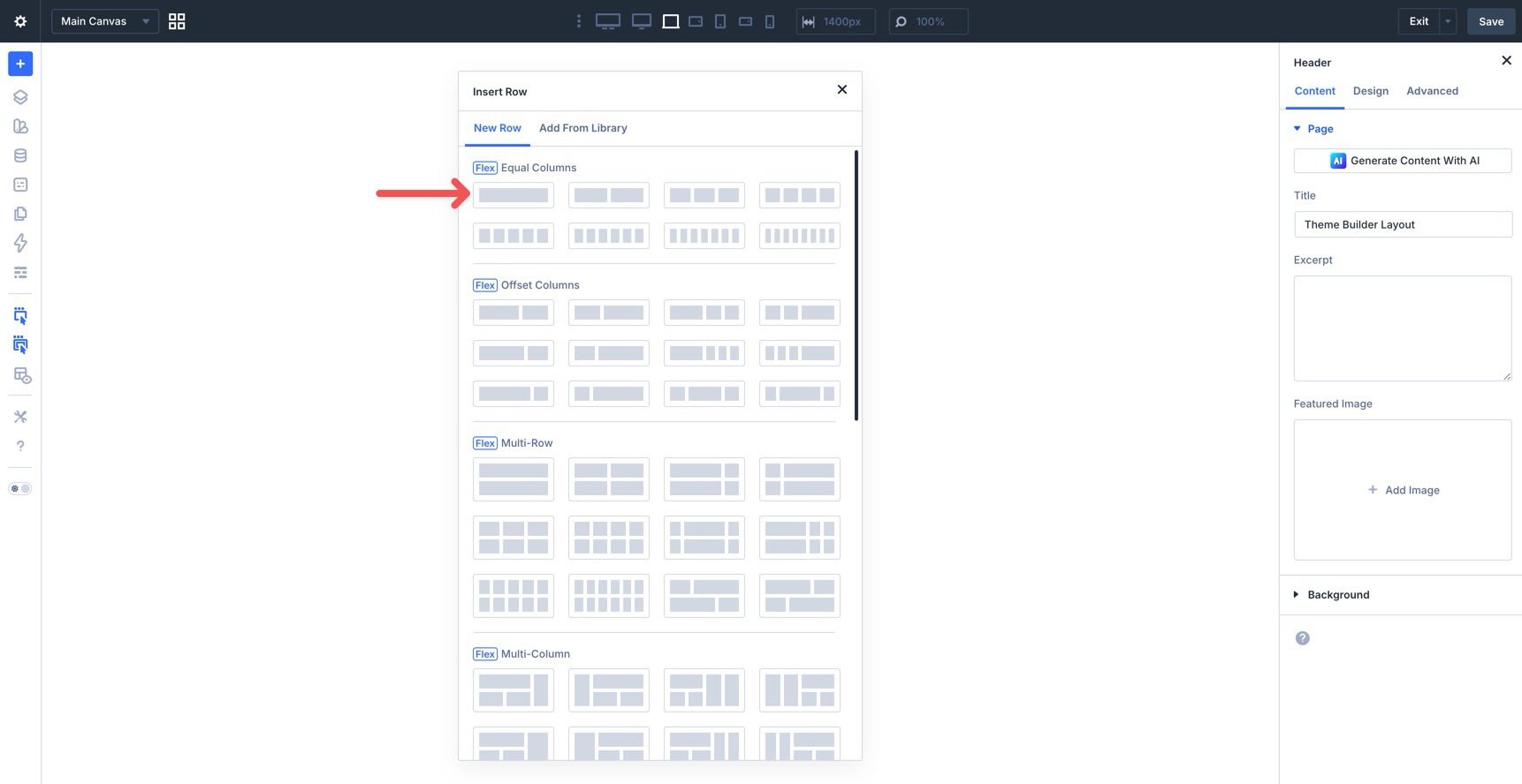 new menu features in Divi 5