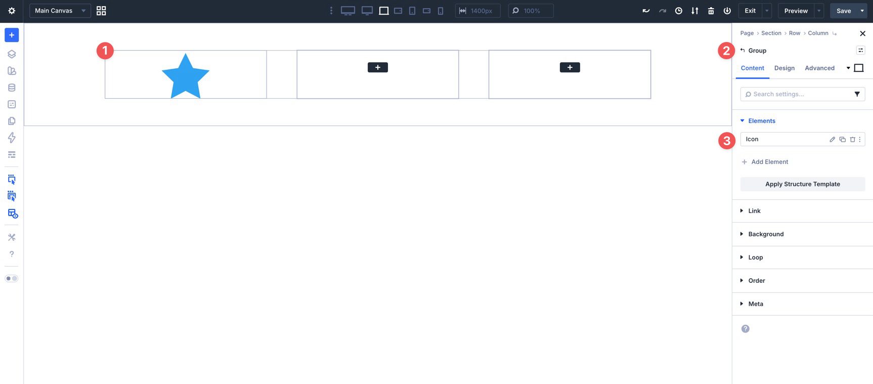 Adding modules to a Group in Divi 5