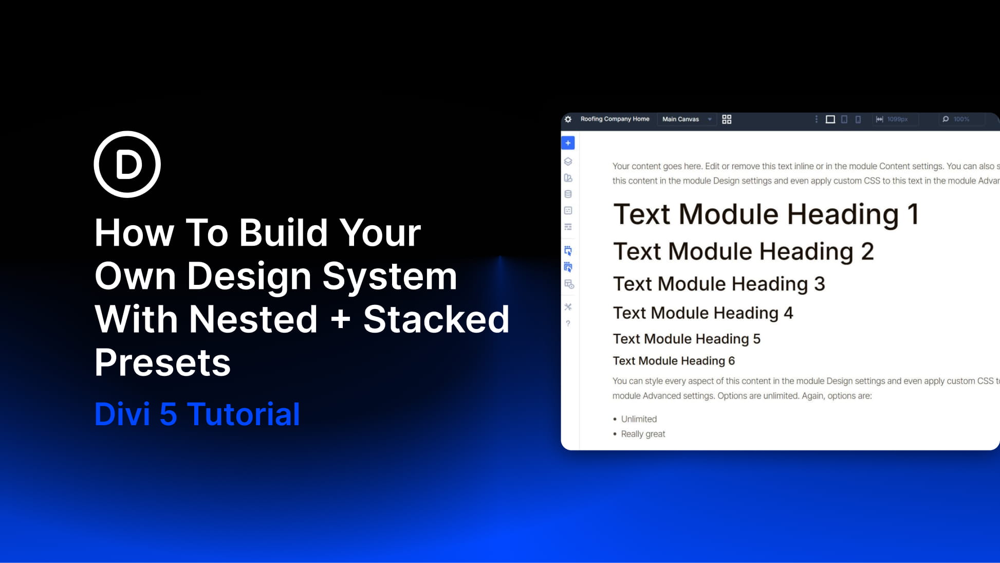 How To Build Your Own Design System With Nested + Stacked Presets In Divi 5